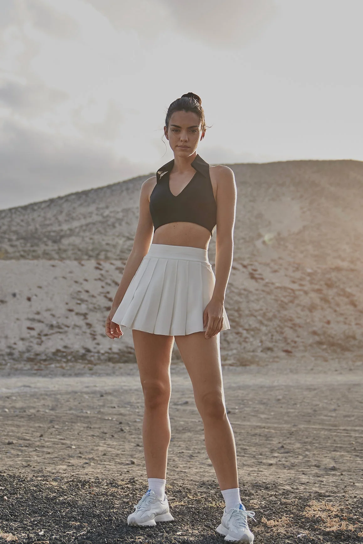 A-line Pleated Skirt - Image 5