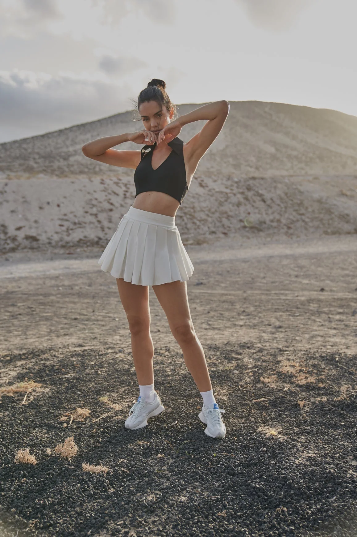 A-line Pleated Skirt - Image 3