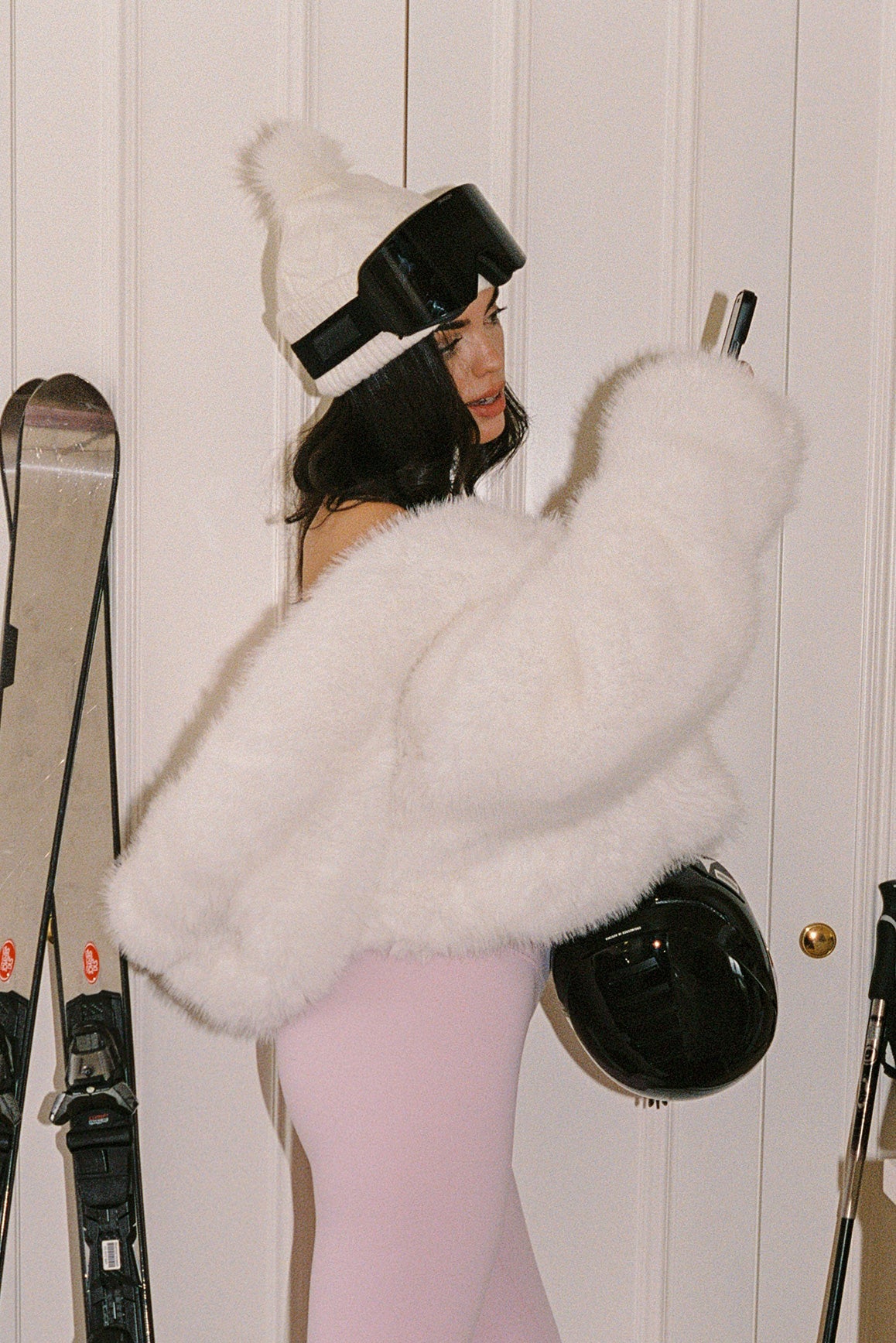 Alpine Cloud Faux Fur Jacket - Image 9