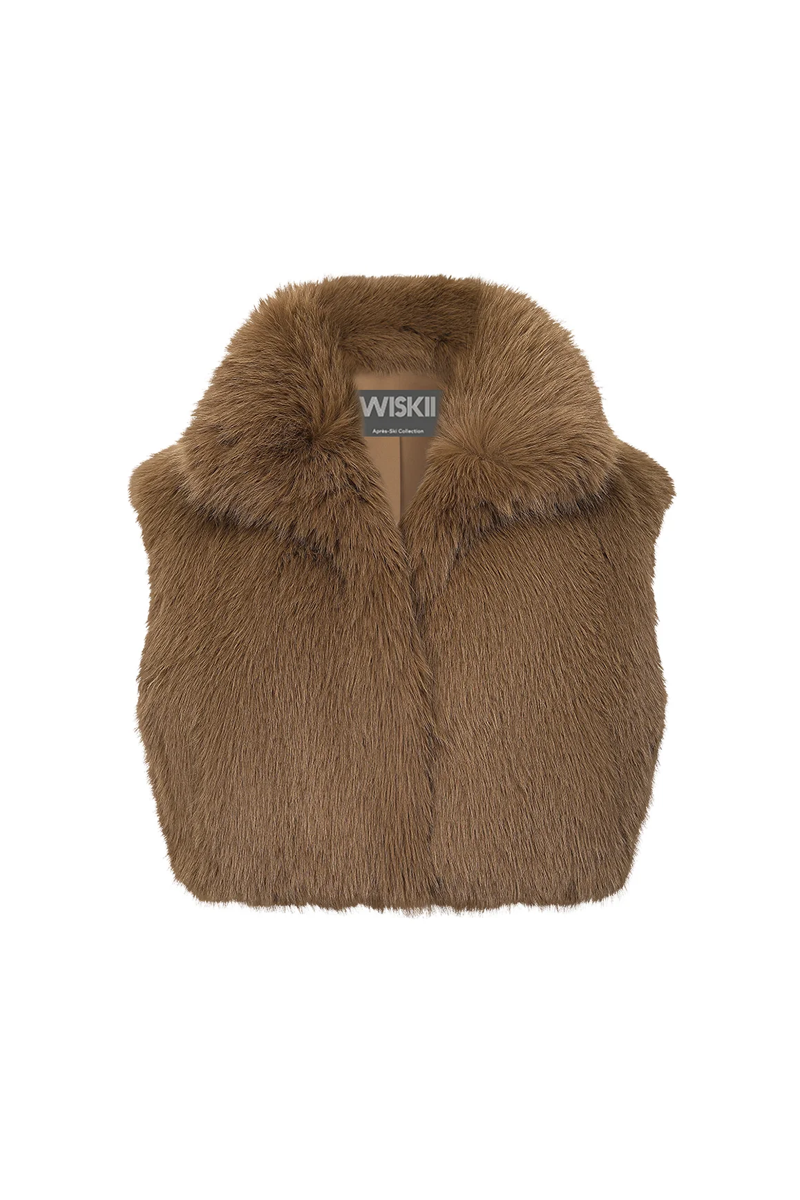 Alpine Cloud Faux Fur Vest - Image 16