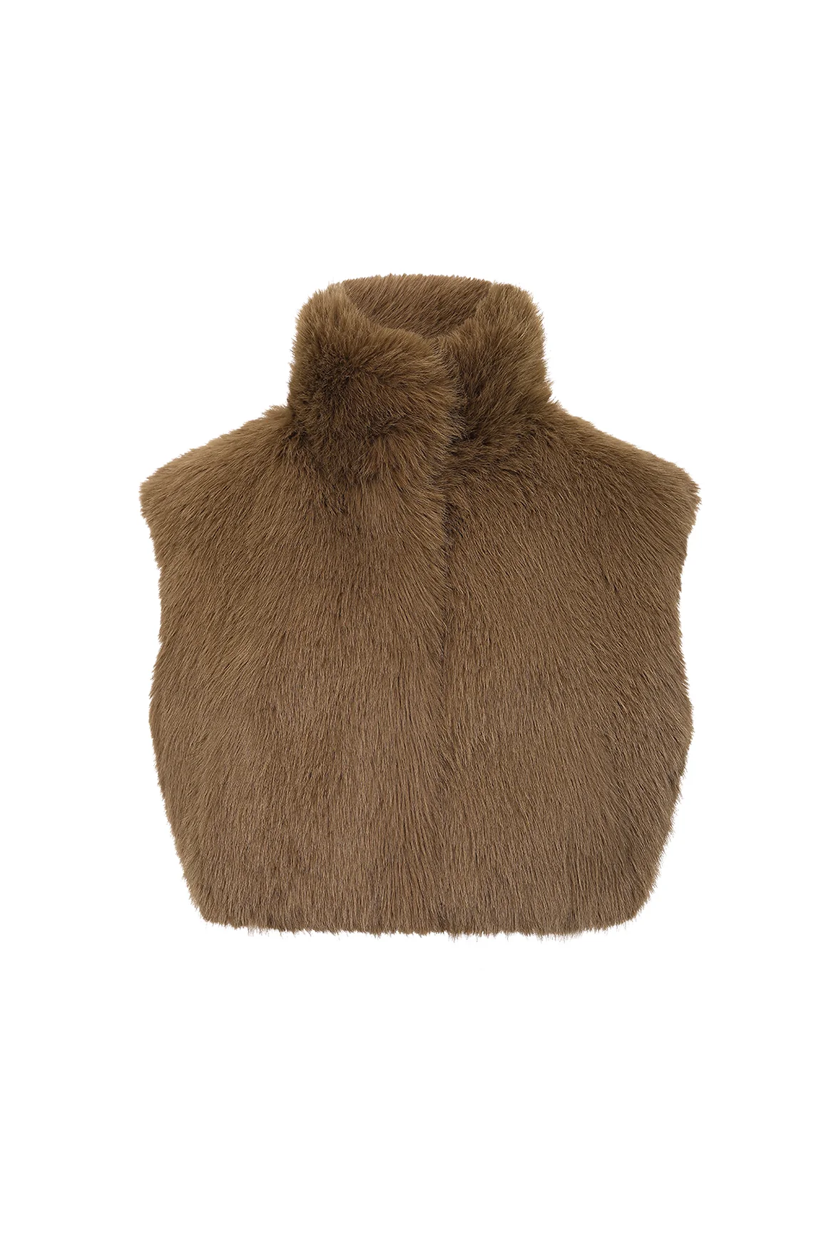 Alpine Cloud Faux Fur Vest - Image 17