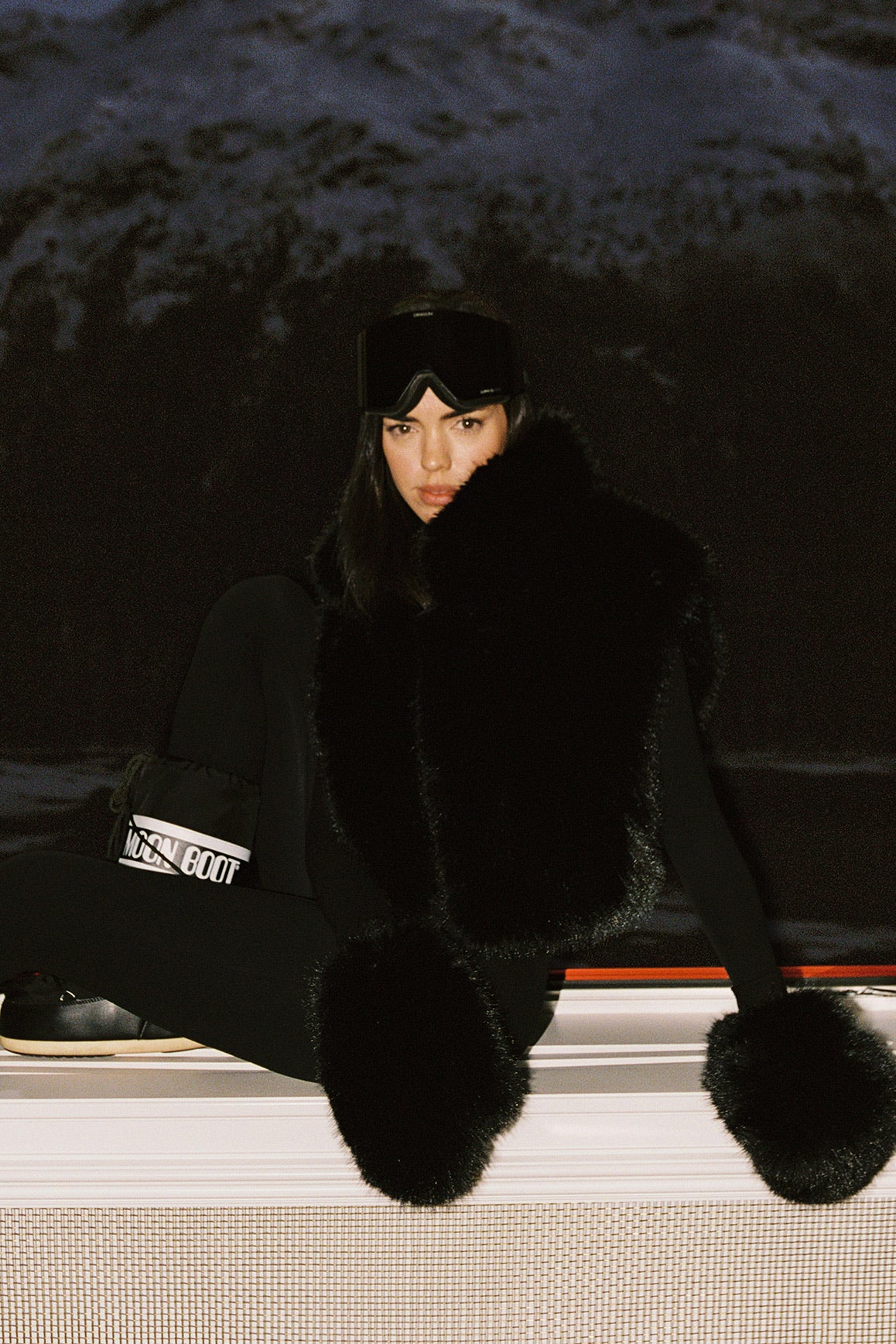 Alpine Cloud Faux Fur Vest - Image 29