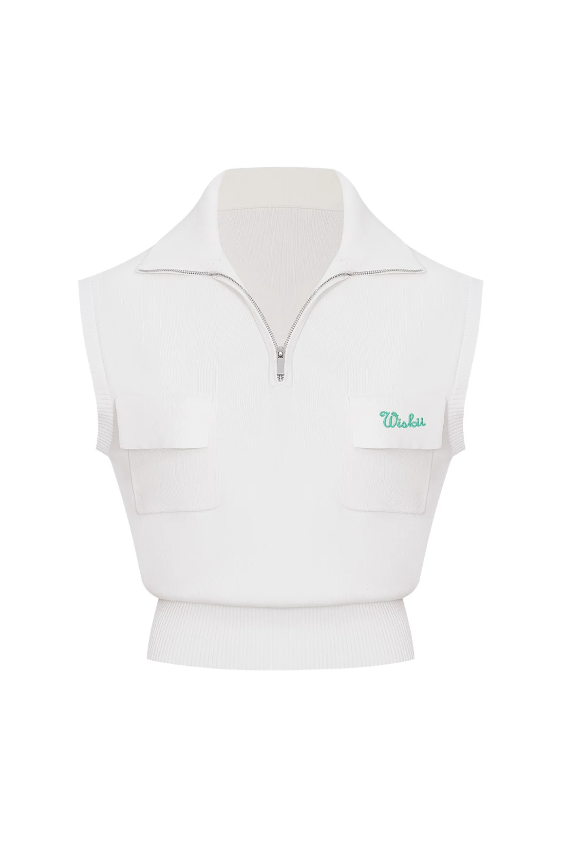 Cap-Sleeve Knit Polo - Image 3