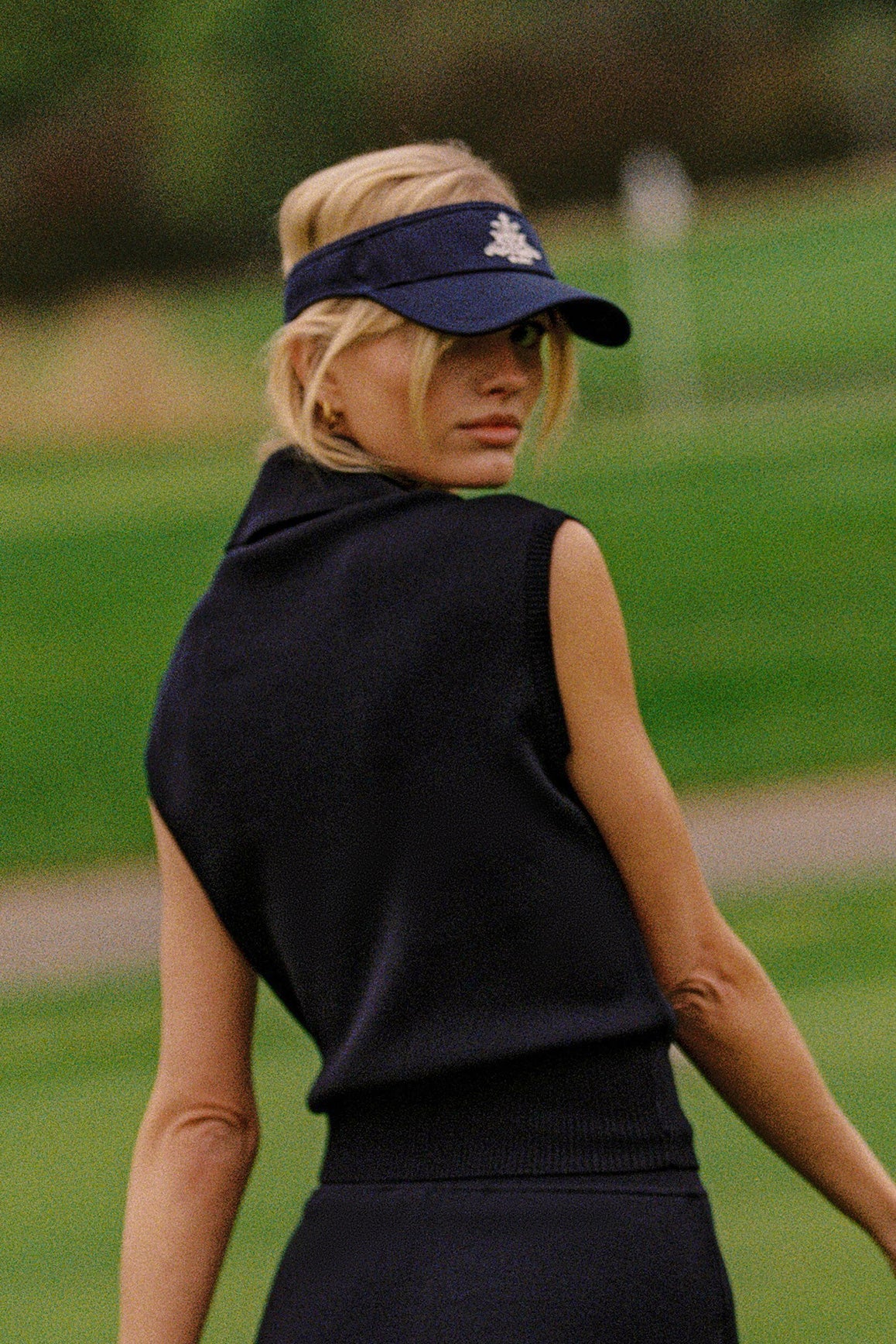 Cap-Sleeve Knit Polo - Image 2