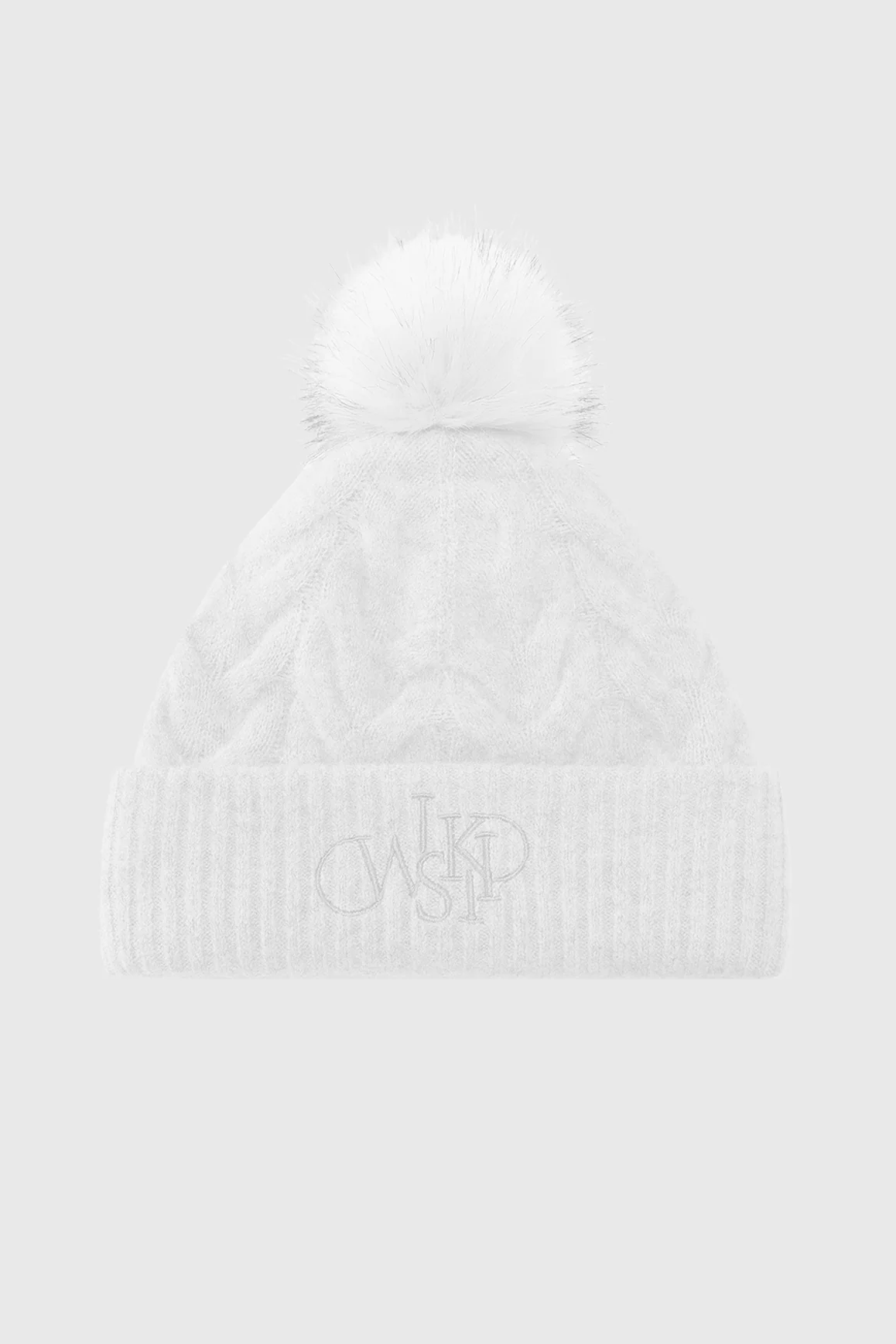 Chunky Cable Knit Beanie - Image 7