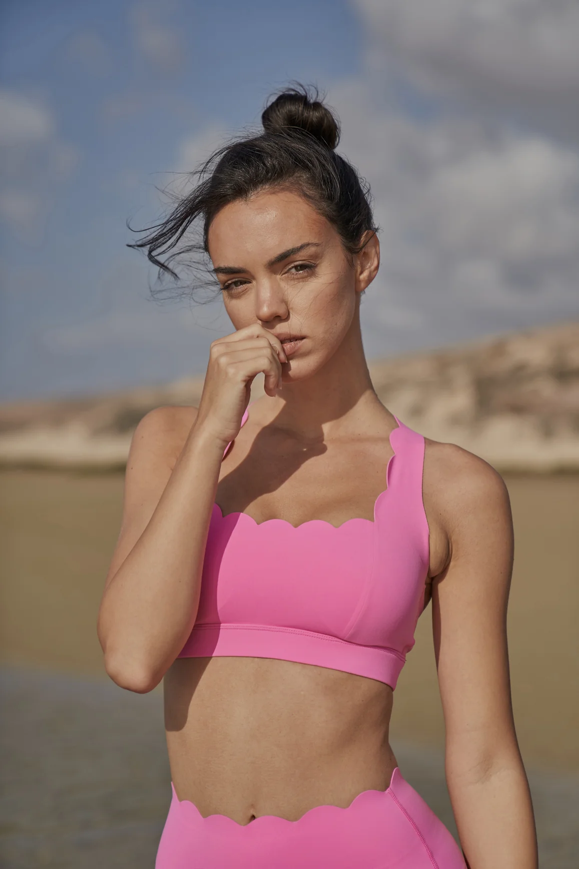 Cross Back Sports Bra - Image 10