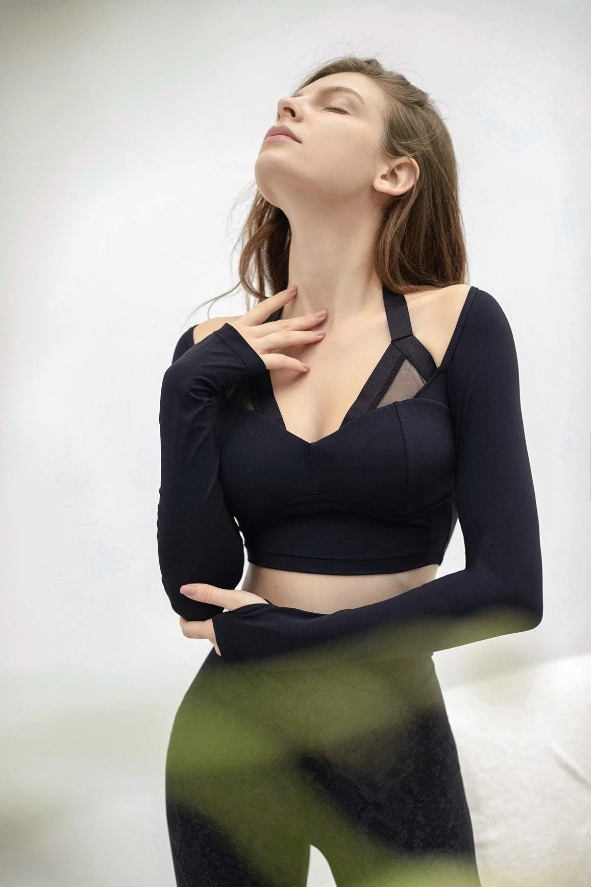 Dreamy Long Sleeve Crop Top - Image 4