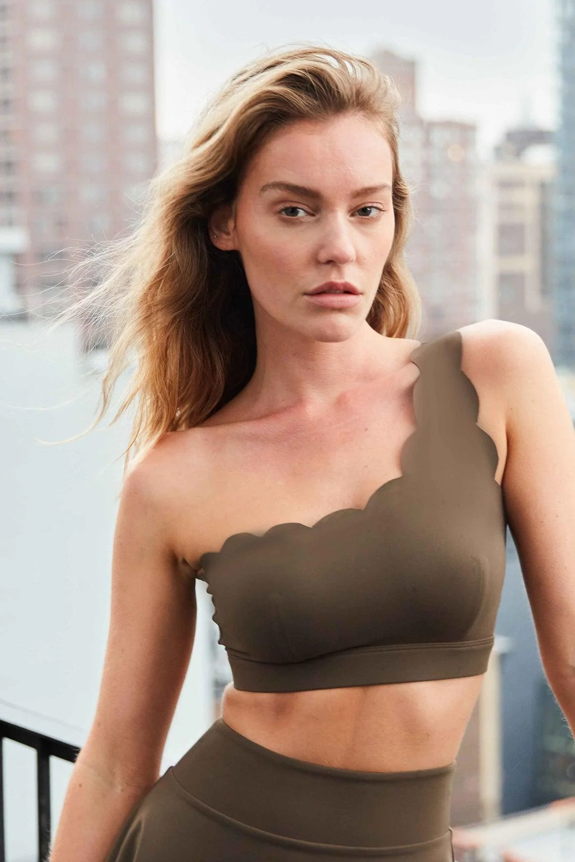Dynamic One Shoulder Sports Bra - Image 61