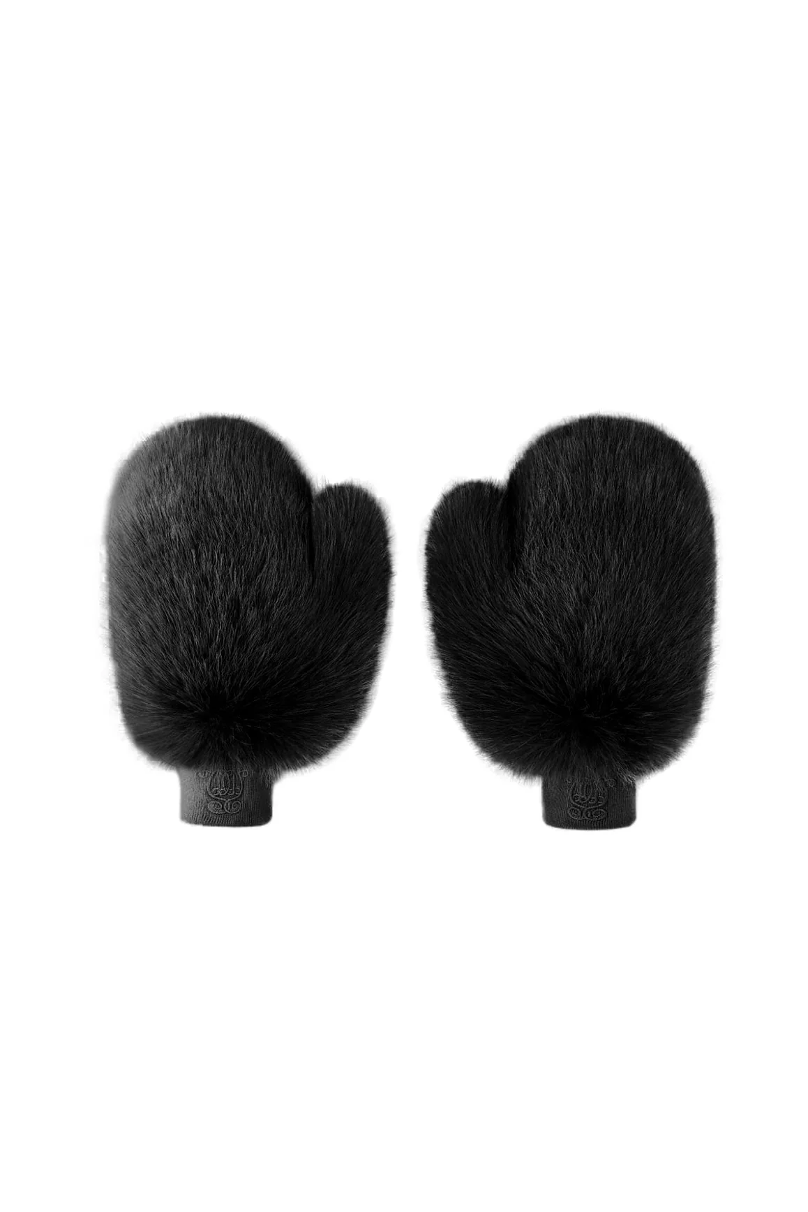 Frost Faux Fur Mittens - Image 3
