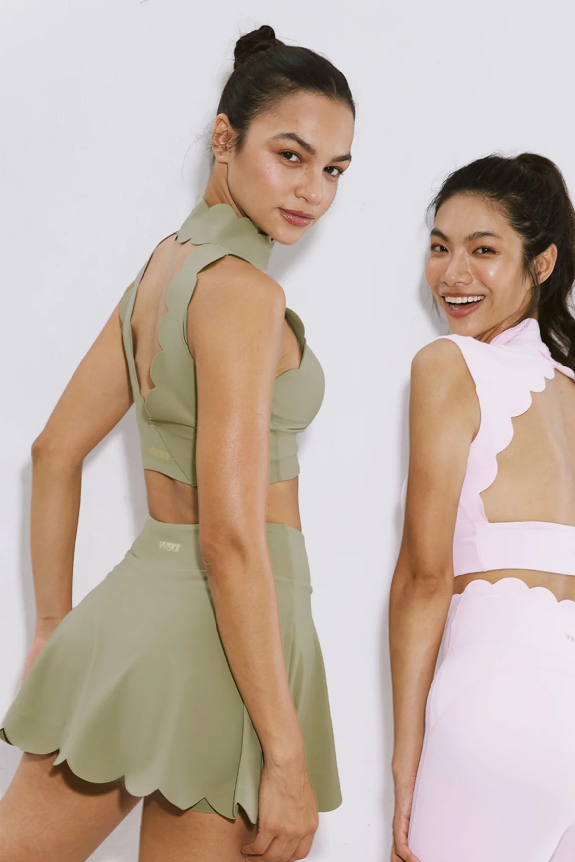 High-Waist A-line Tennis Skirt - Image 59