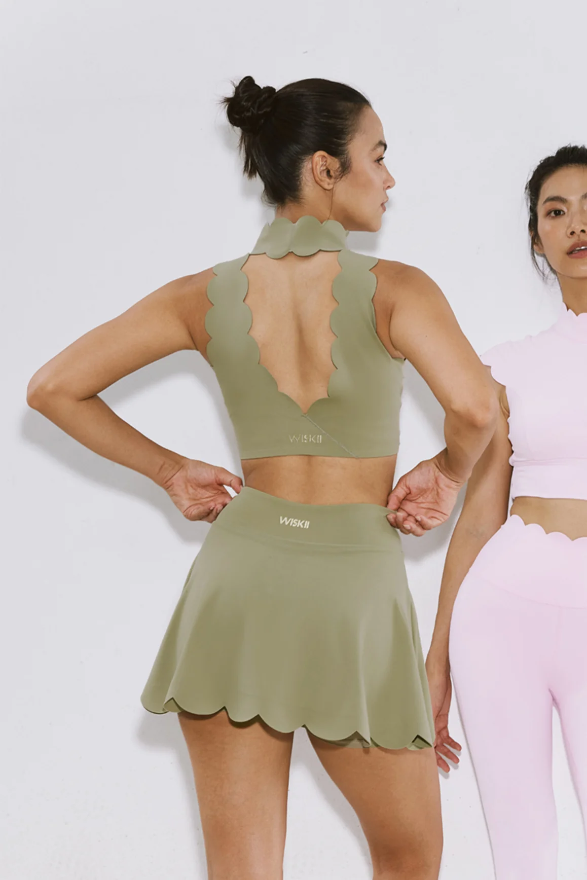 High-Waist A-line Tennis Skirt - Image 60