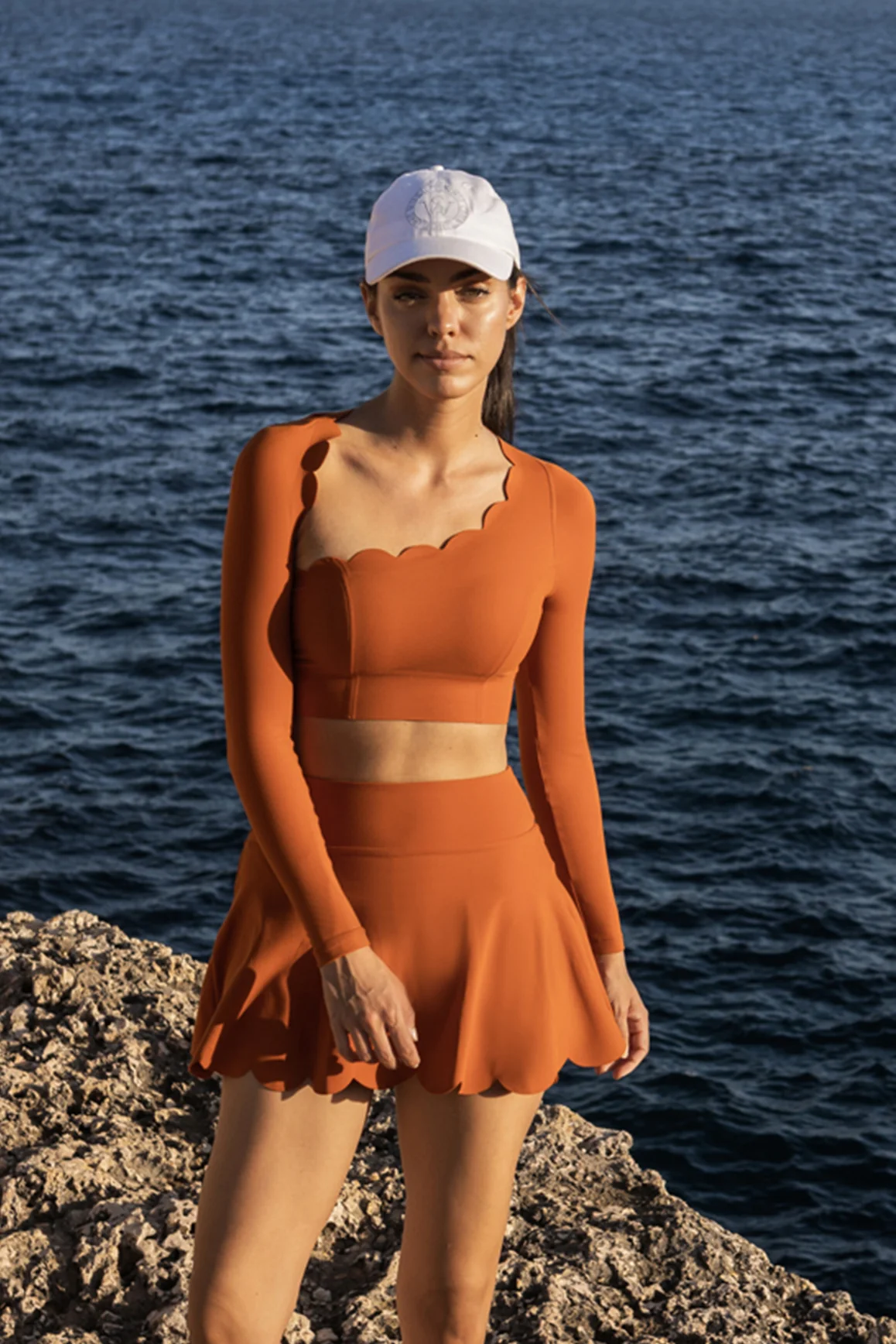 High-Waist A-line Tennis Skirt - Image 8