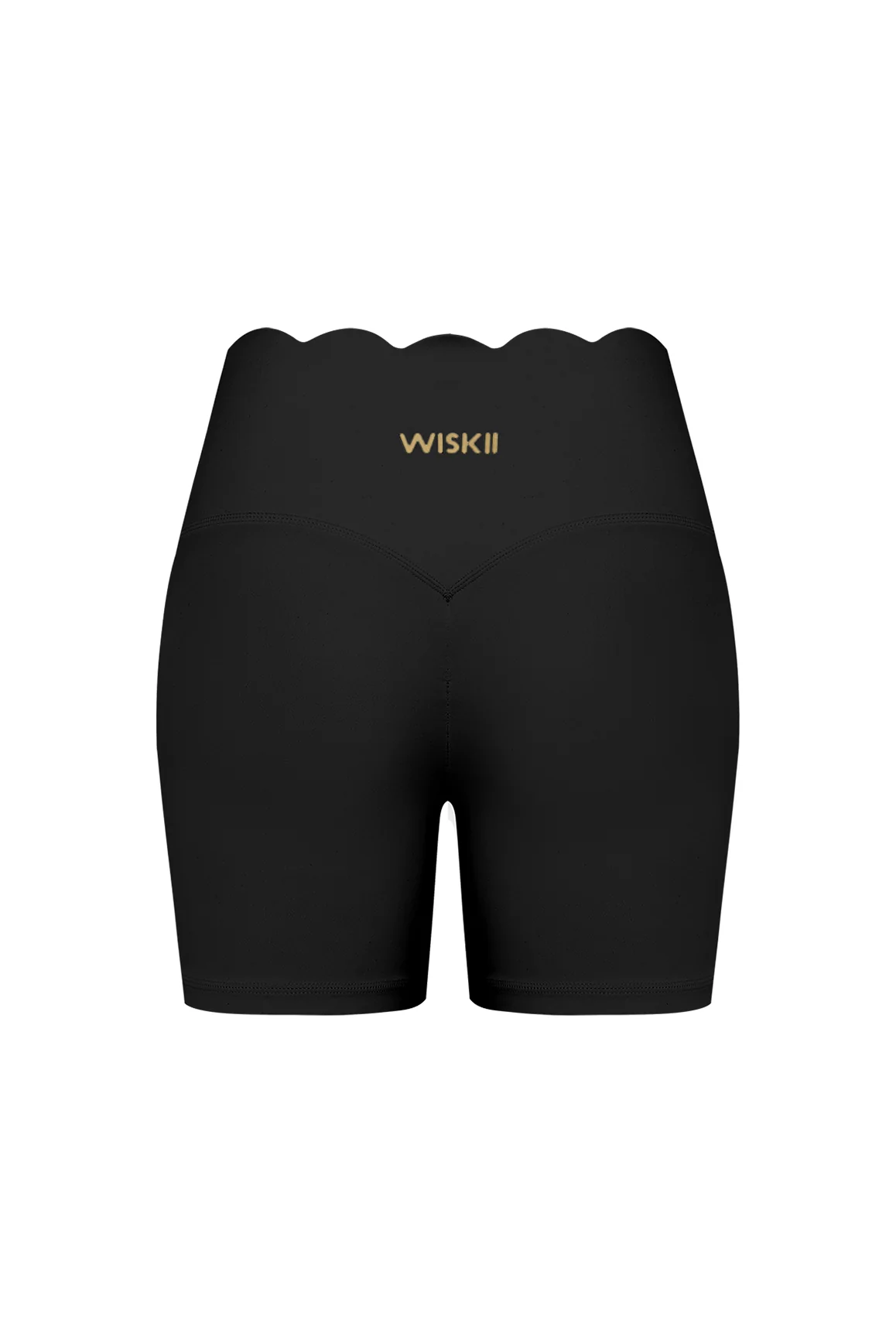 High-Waist Scallop Scrunch Short - Image 6
