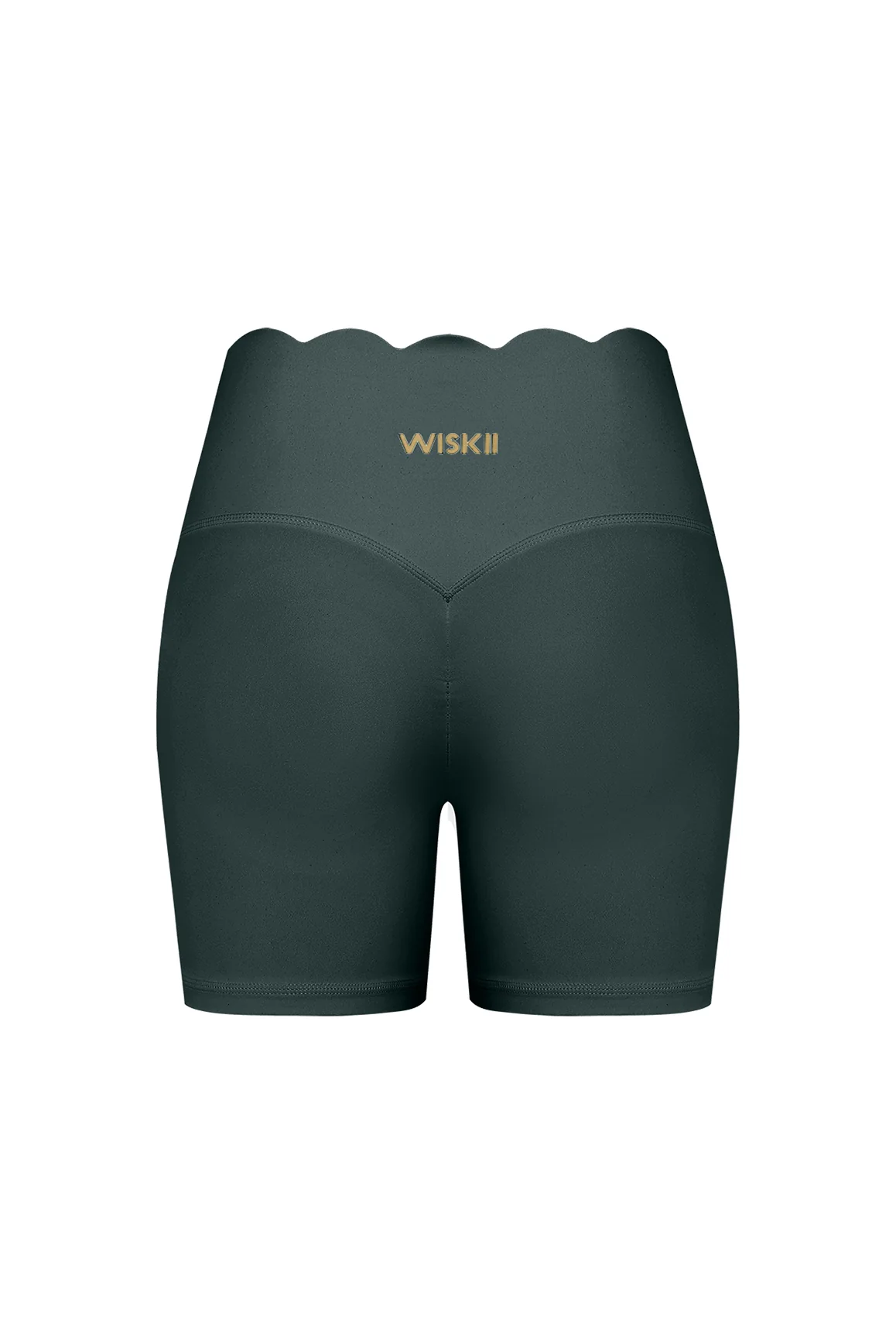 High-Waist Scallop Scrunch Short - Image 8