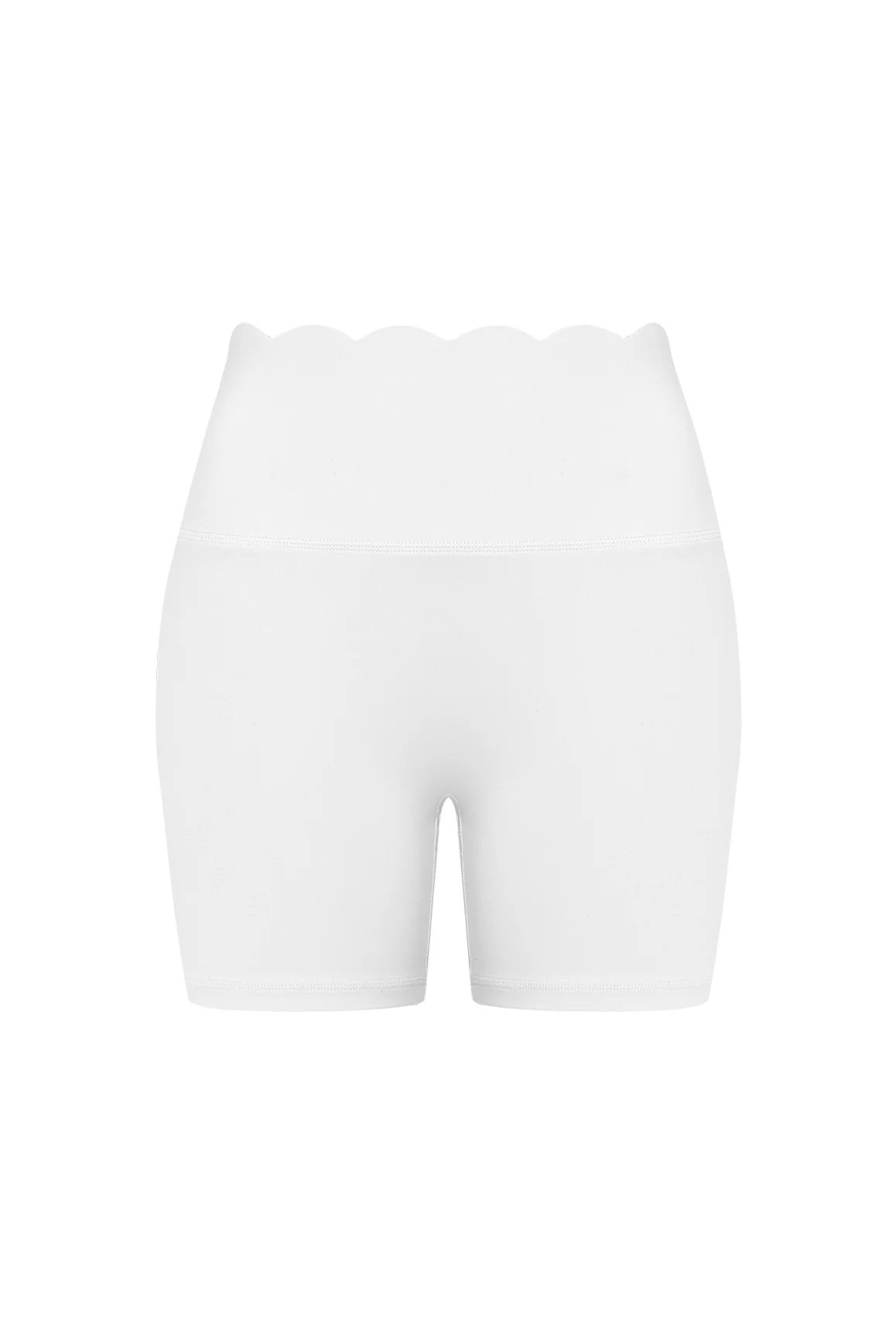 High-Waist Scallop Scrunch Short - Image 9