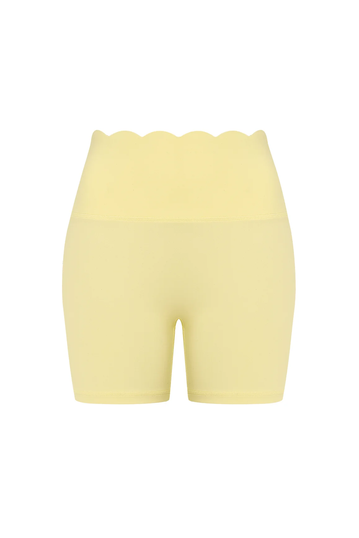 High-Waist Scallop Scrunch Short - Image 3