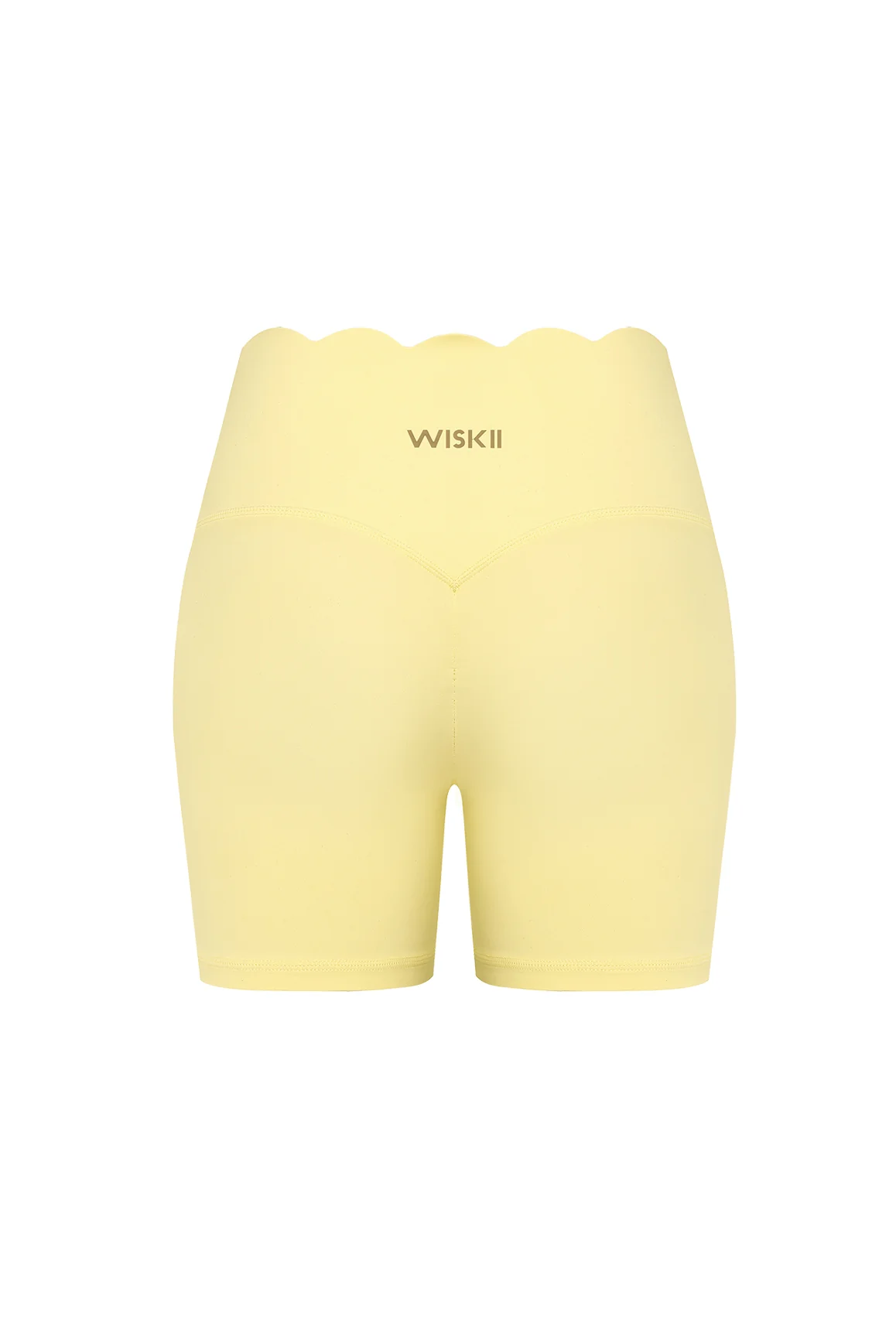 High-Waist Scallop Scrunch Short - Image 4