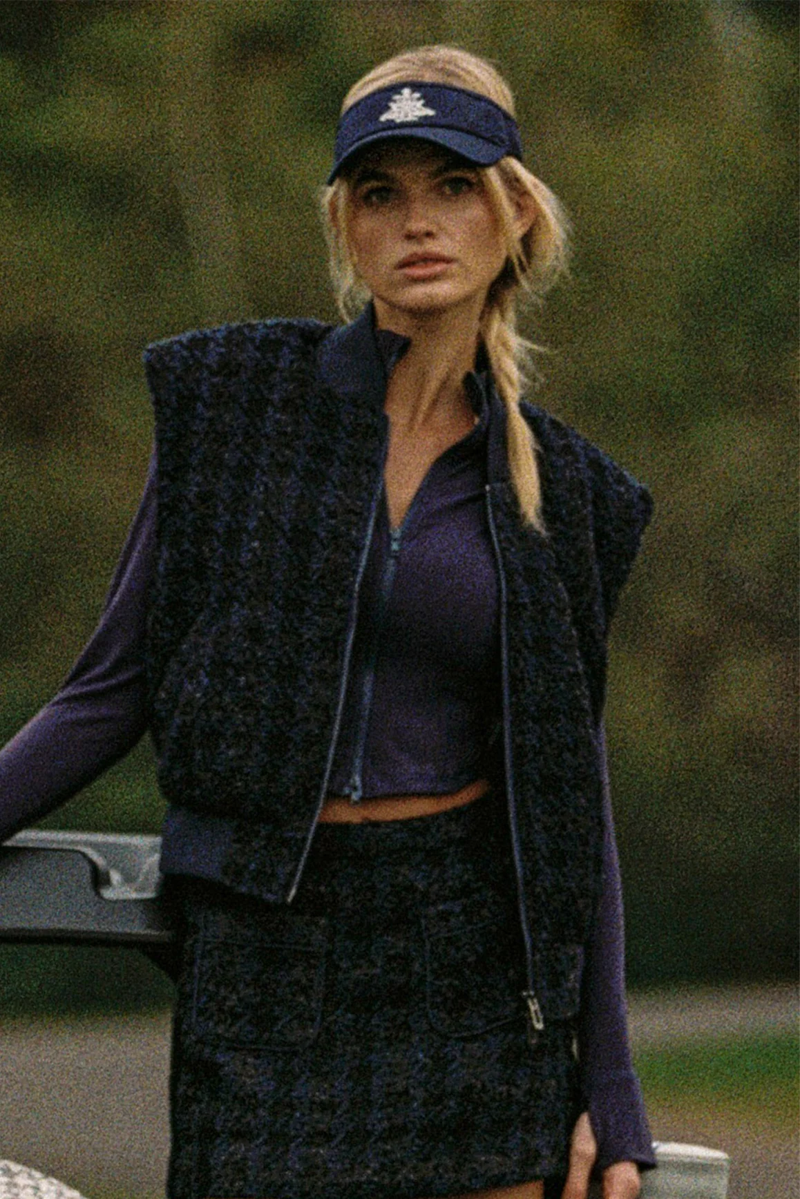 Hourglass Cropped Full Zip Jacket - Image 14