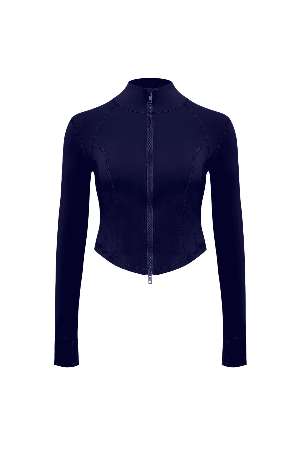 Hourglass Cropped Full Zip Jacket - Image 17