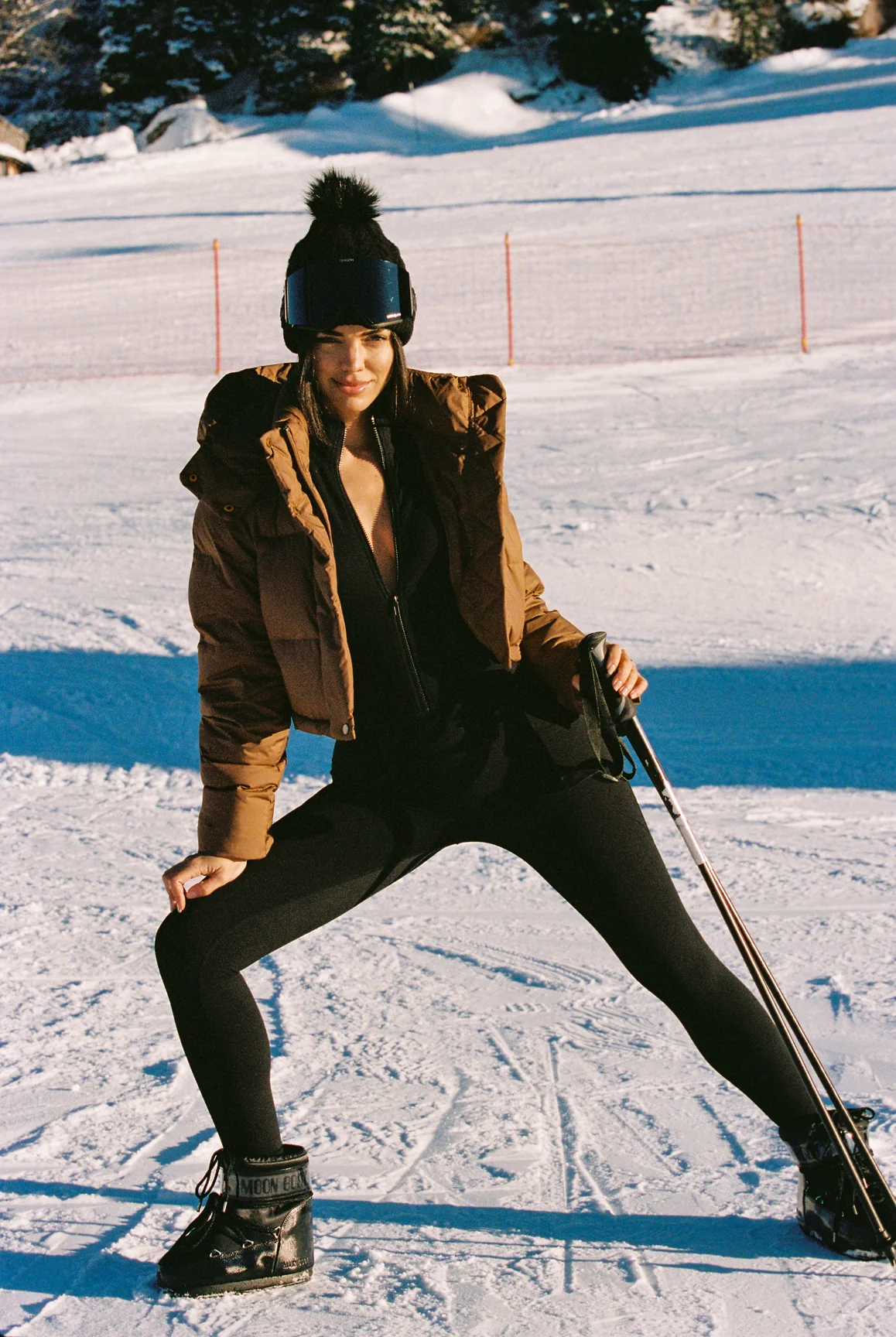 Long Sleeve Half-Zip Full Length Unitard - Image 7