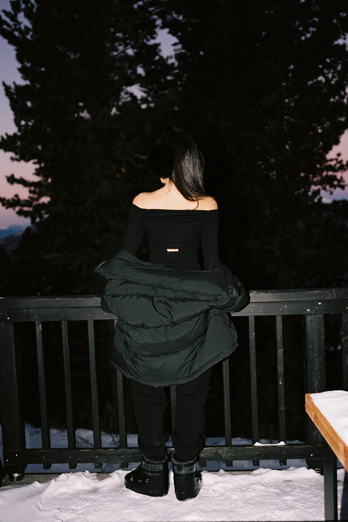 Long Sleeve Off Shoulder Pleated Bodysuit - Image 7