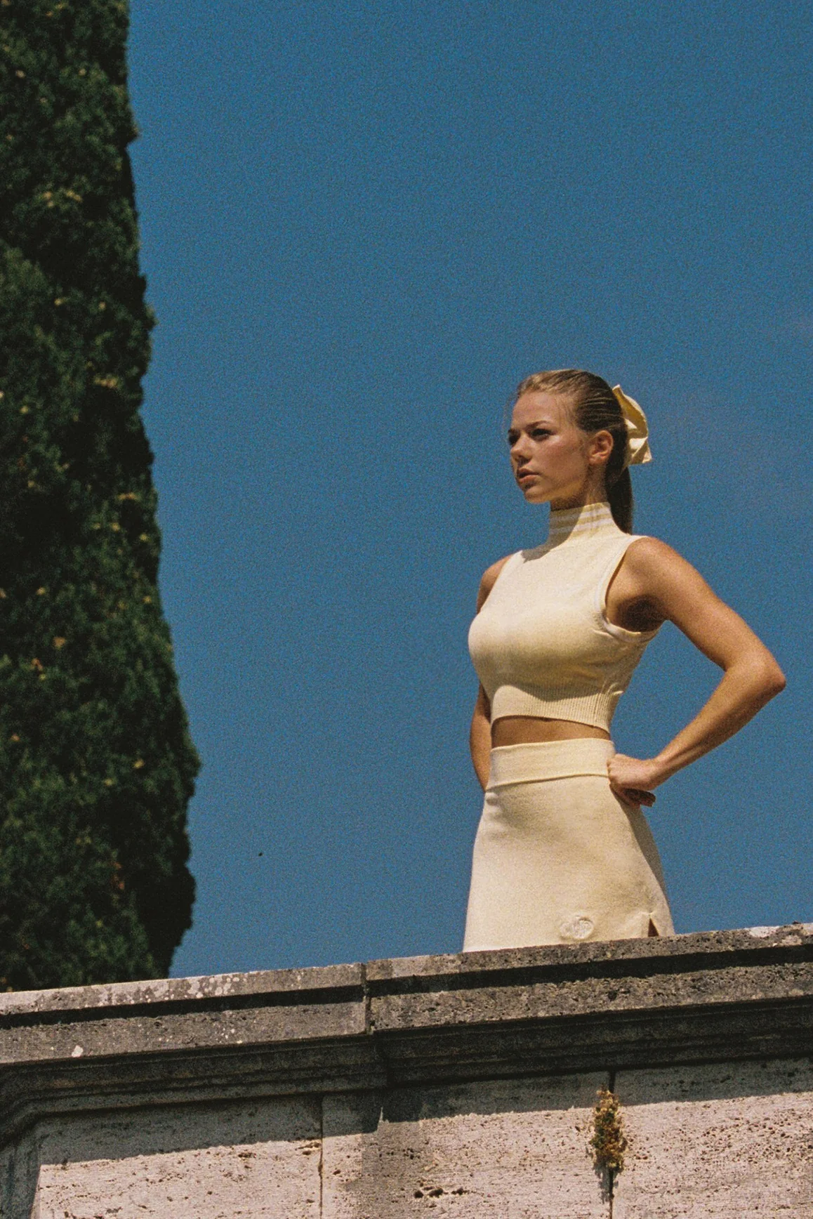 Mirto Knit Mock Neck Tank - Image 4