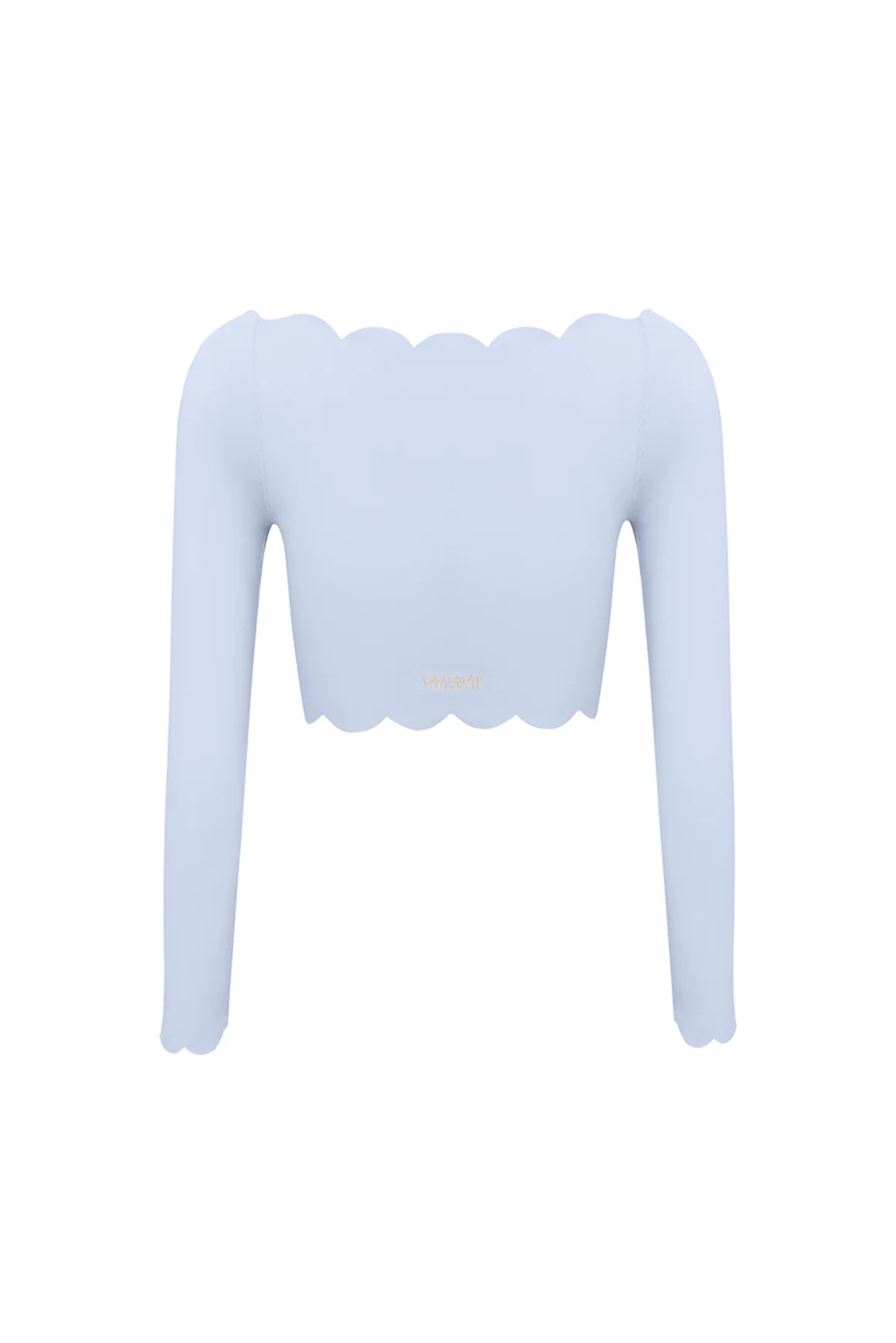 Off Shoulder Long Sleeve Crop Top - Image 37