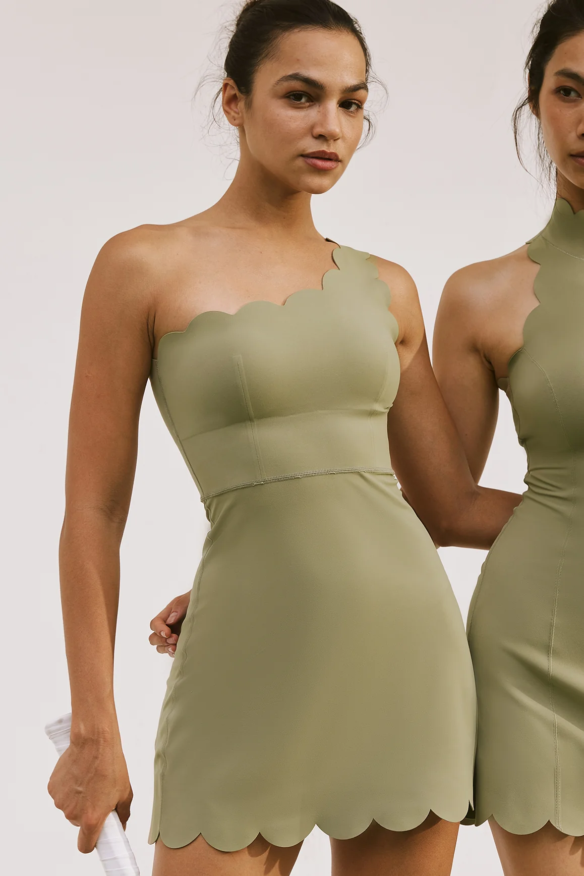 One Shoulder Dynamic Dress - Image 19