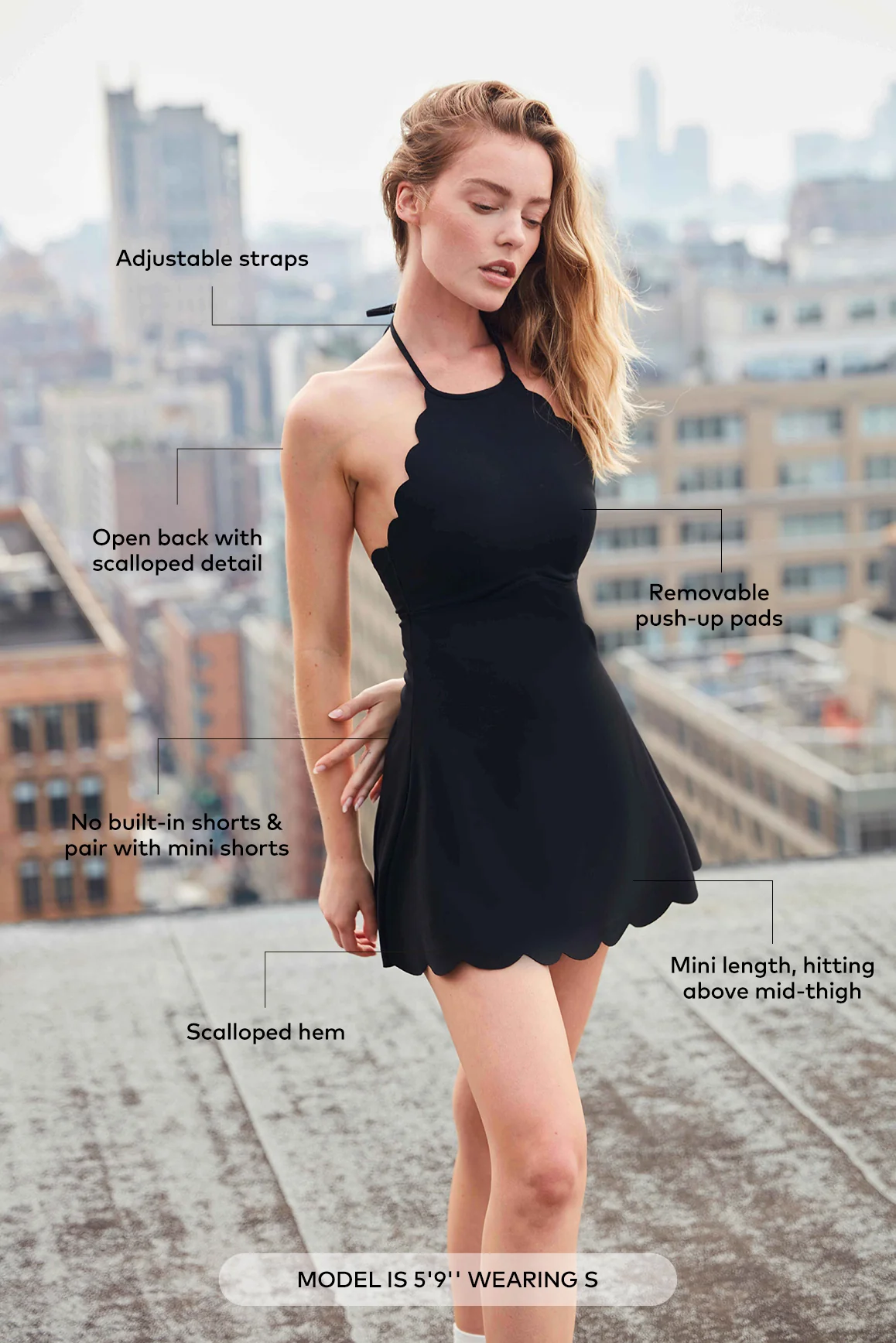 Open Back Tennis Dress - Image 8