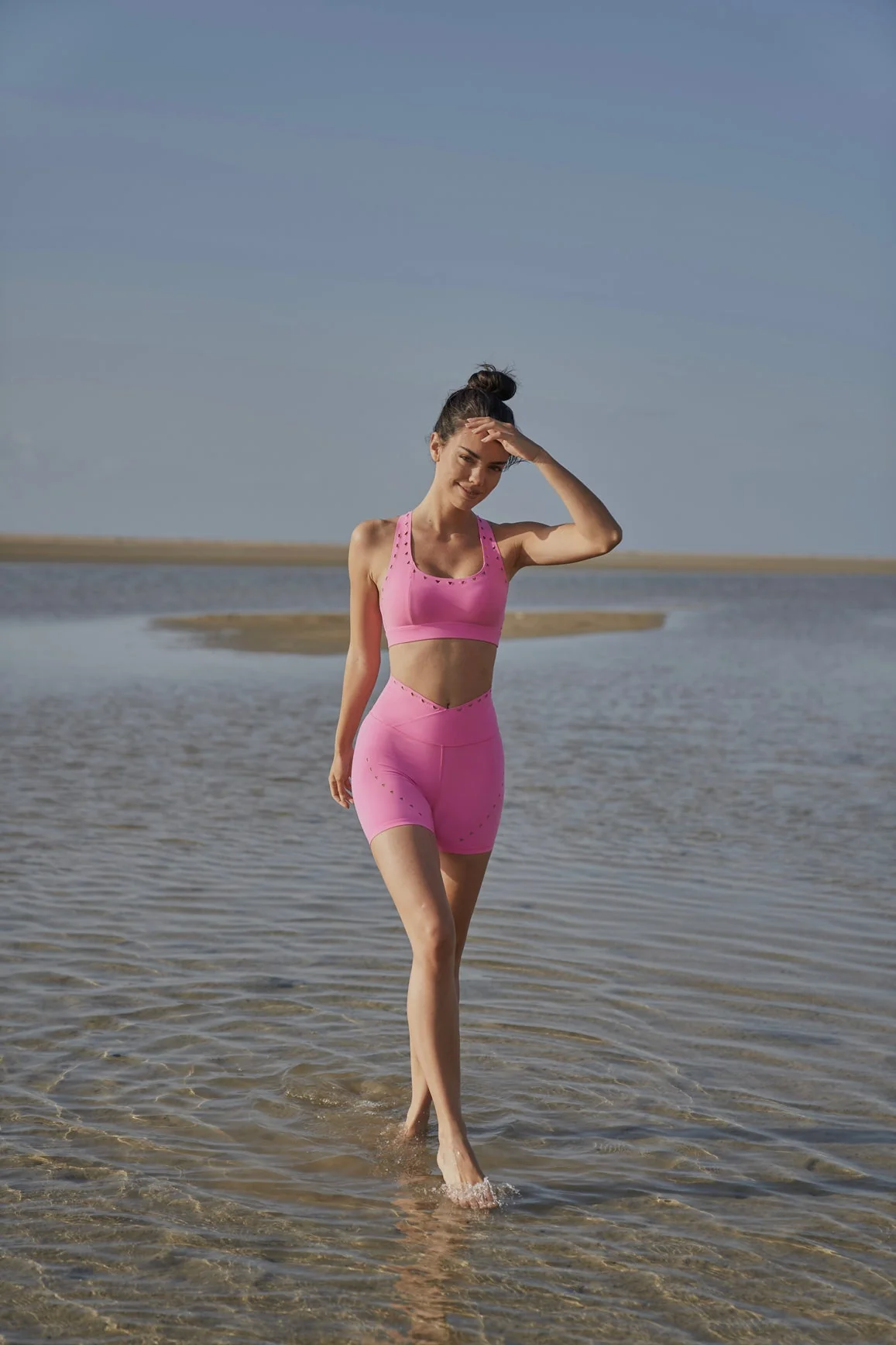 Racerback Laser Cut Sports Bra - Image 5