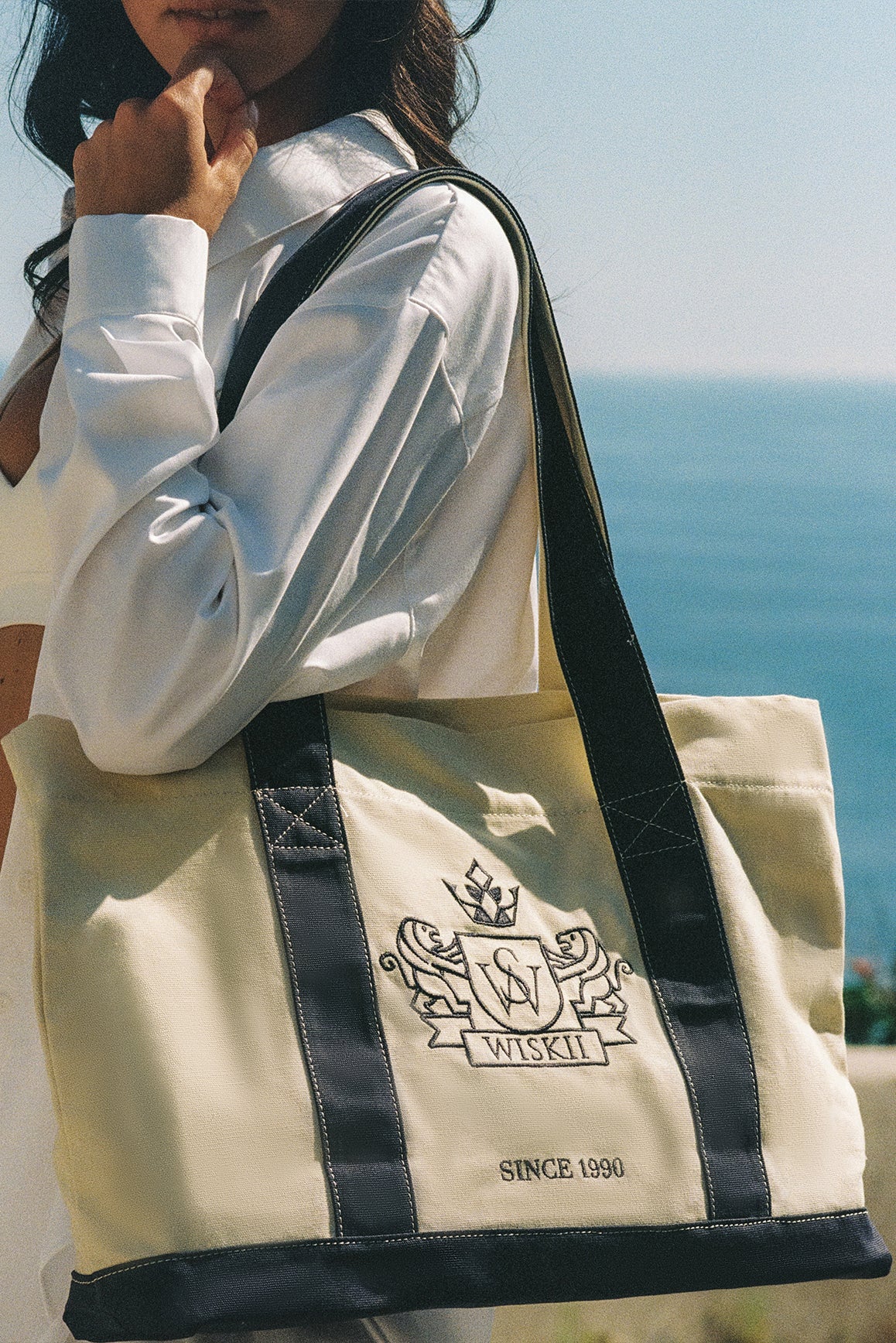 Riviera Canvas Club Tote Bag - Image 2