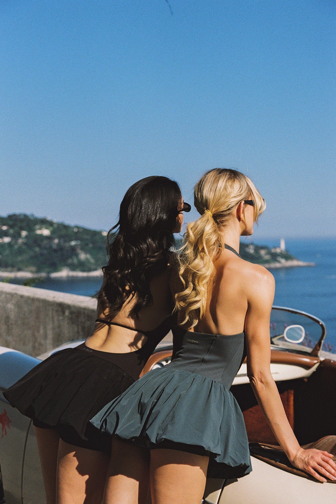 Riviera Floral Backless Halter Dress - Image 30
