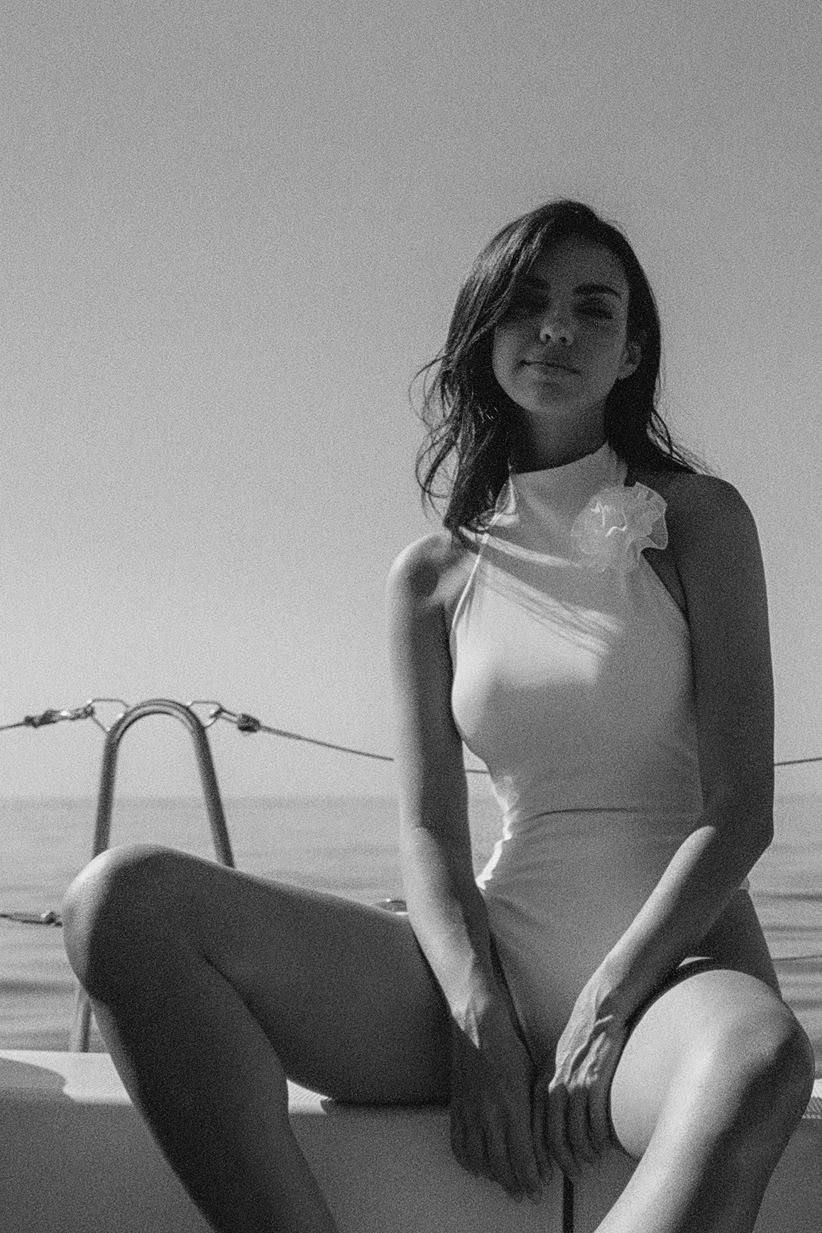 Riviera Floral Backless One-piece Swimsuit - Image 3