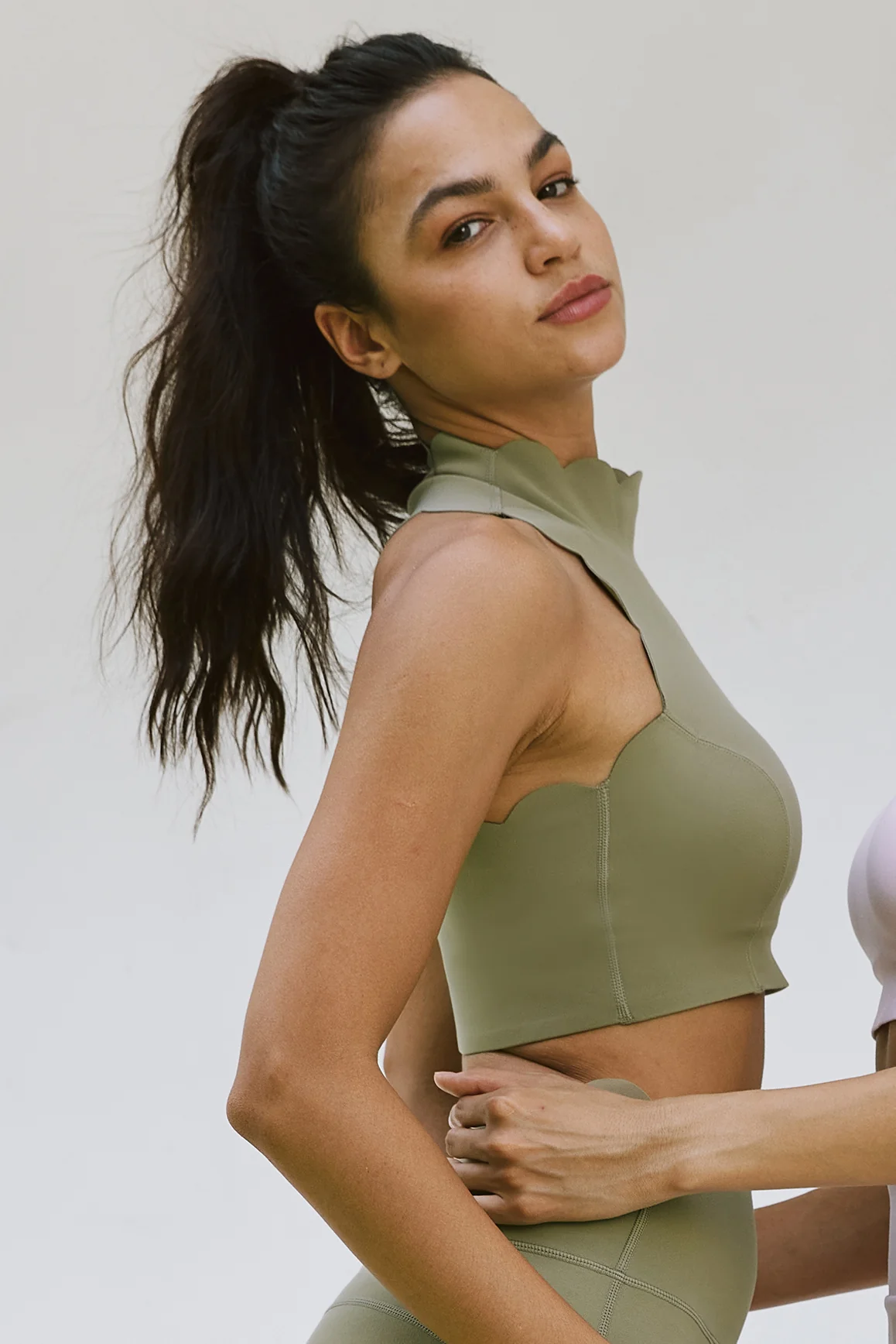 Scallop Back Mock Neck Bra - Image 23