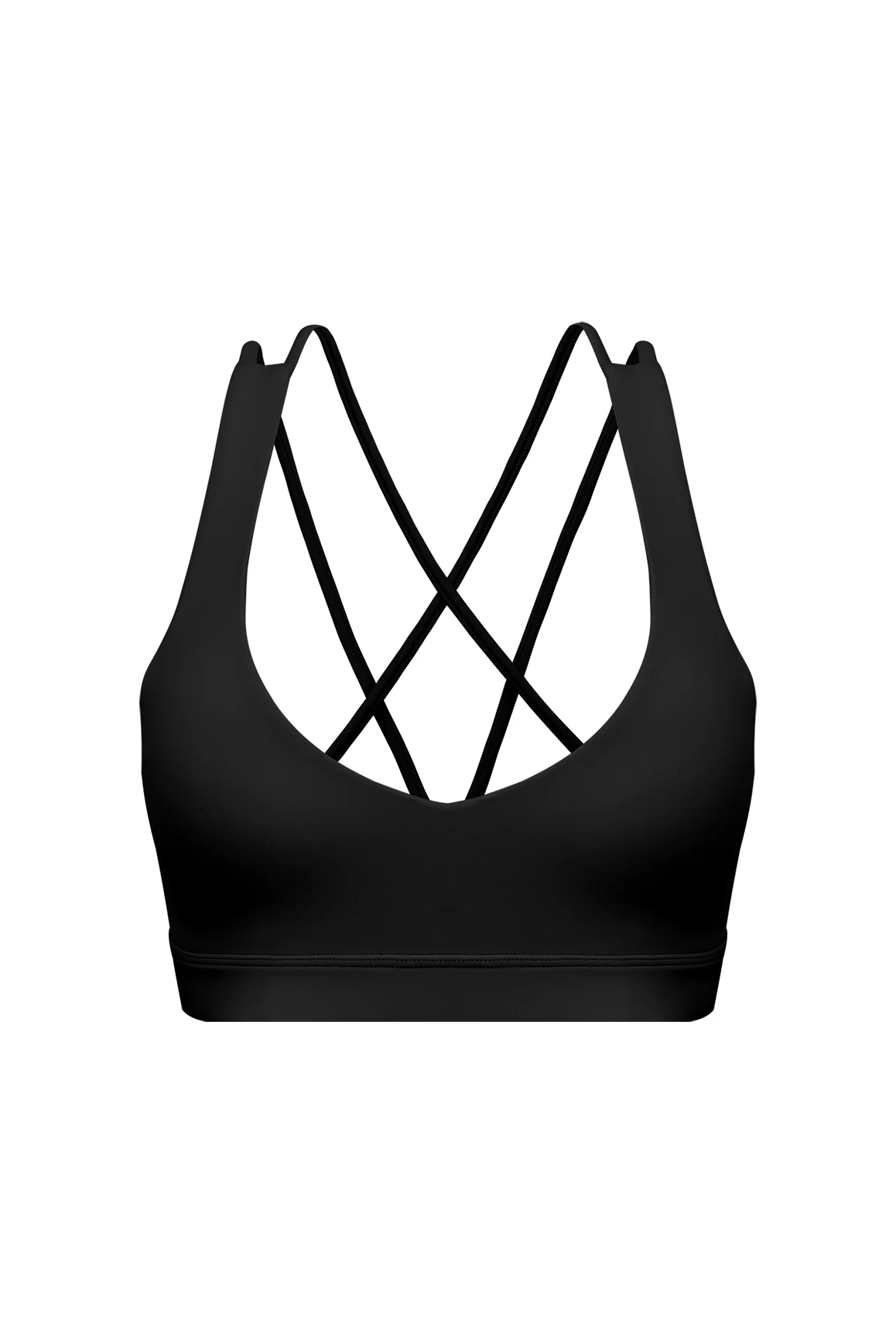 Scoop Neck Crossback Bra - Image 17