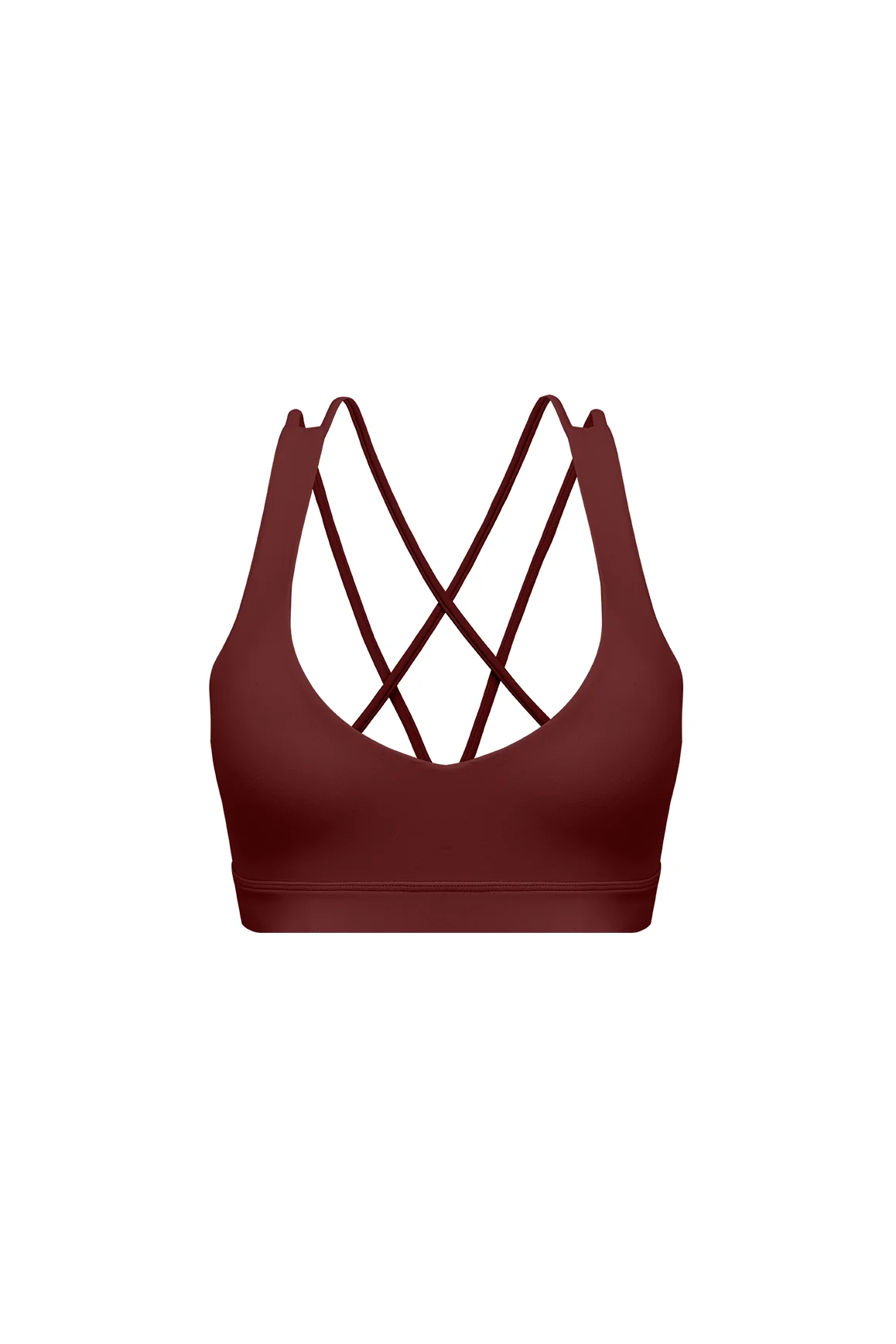 Scoop Neck Crossback Bra - Image 26
