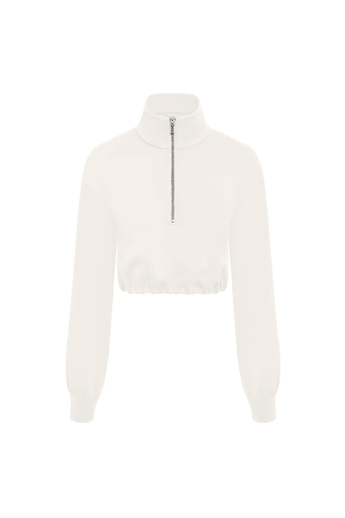 Serene Cropped Half-Zip Pullover - Image 4