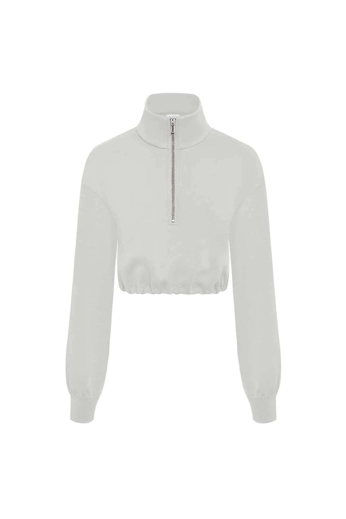 Serene Cropped Half-Zip Pullover - Image 4