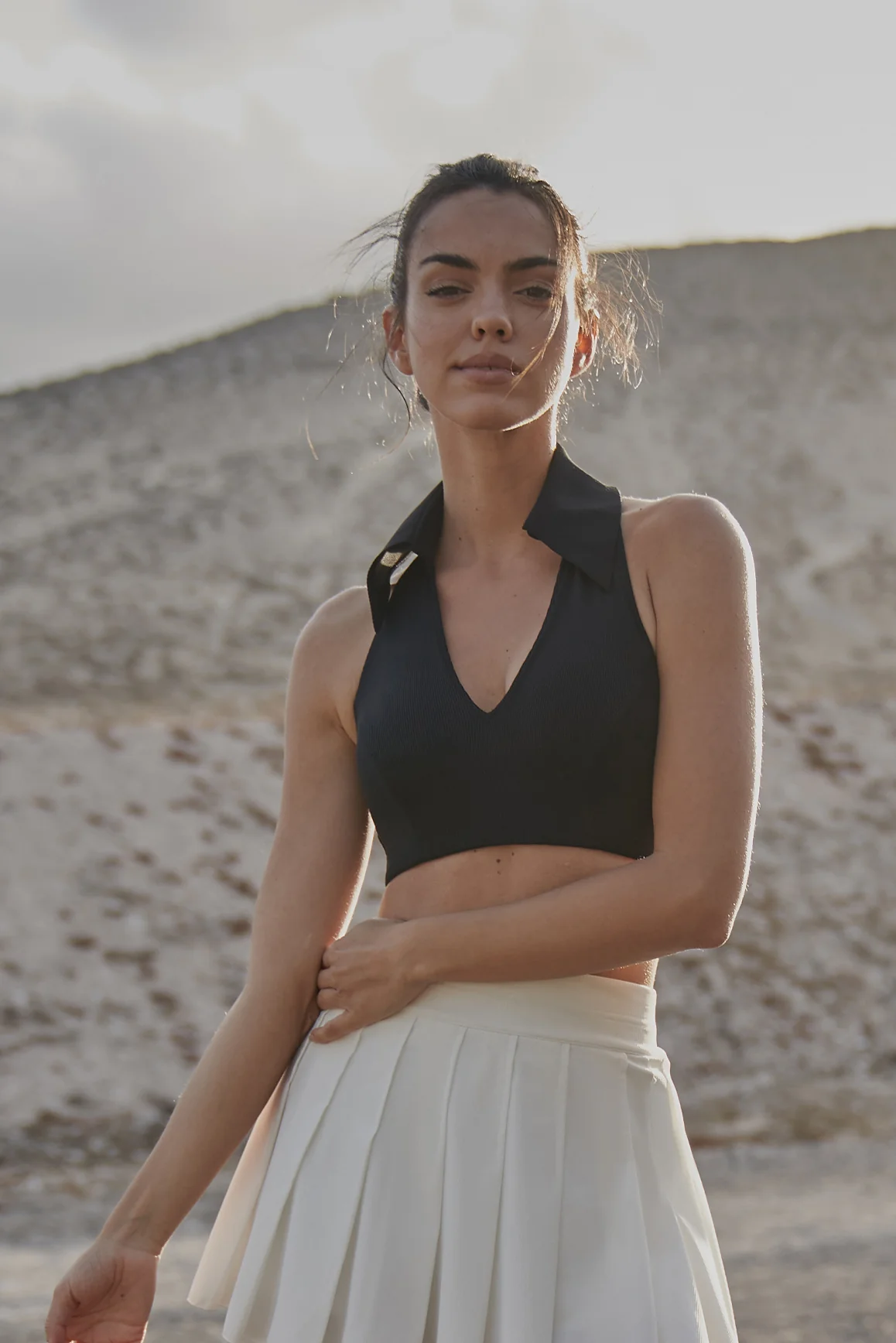 Sleeveless Polo Bra - Image 7