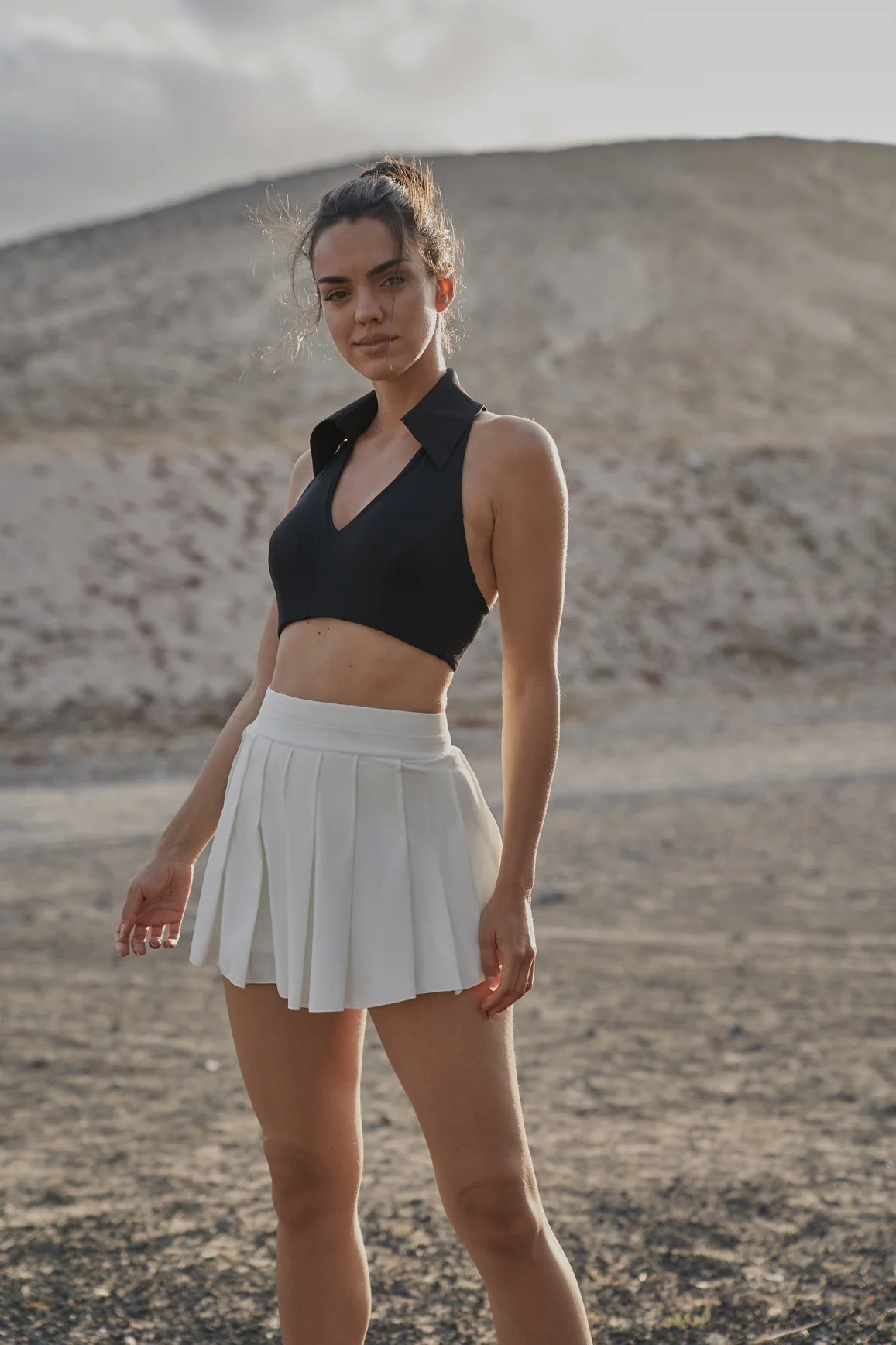 Sleeveless Polo Bra - Image 9