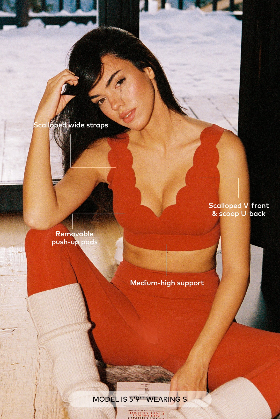 Soufflé Sports Bra - Image 11