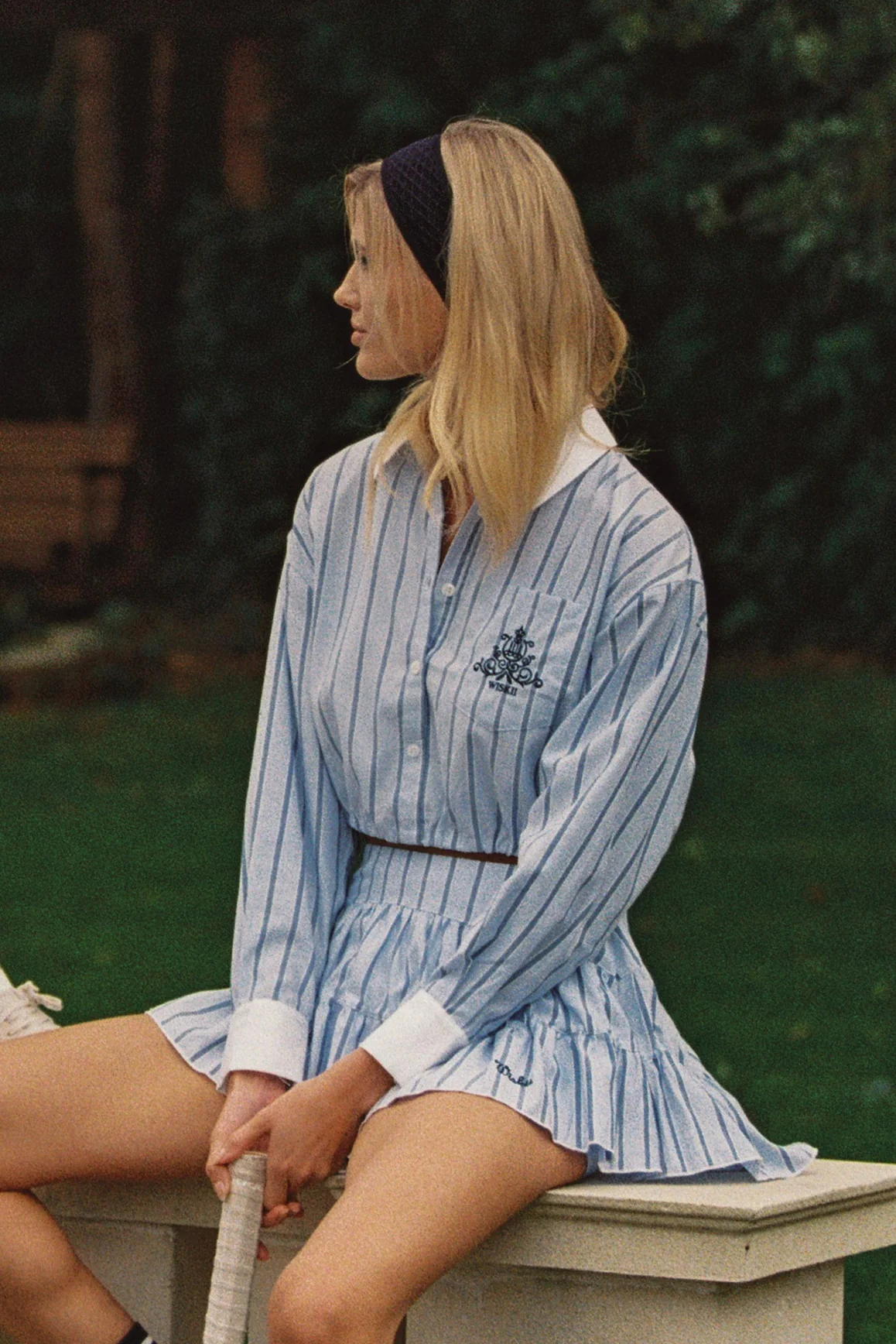 Stripe Button-Down Crop Shirt - Image 16