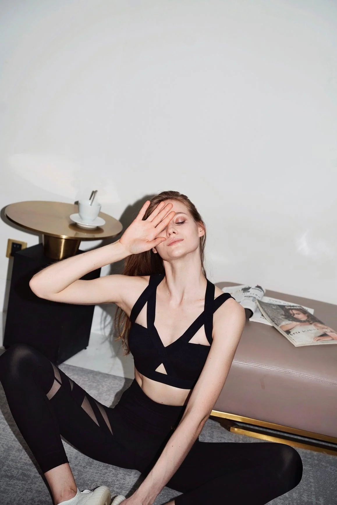 6/8 Training Mesh Legging - Image 4