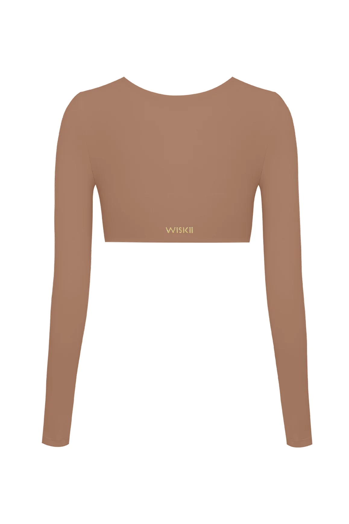 Twist-Front Long Sleeve Crop Top - Image 43