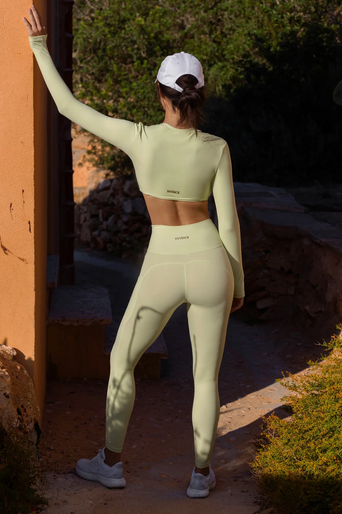 Twist-Front Shoulder Cut Crop Top - Image 42