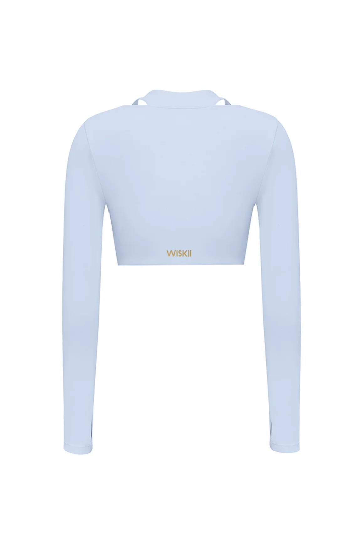 Twist-Front Shoulder Cut Crop Top - Image 47