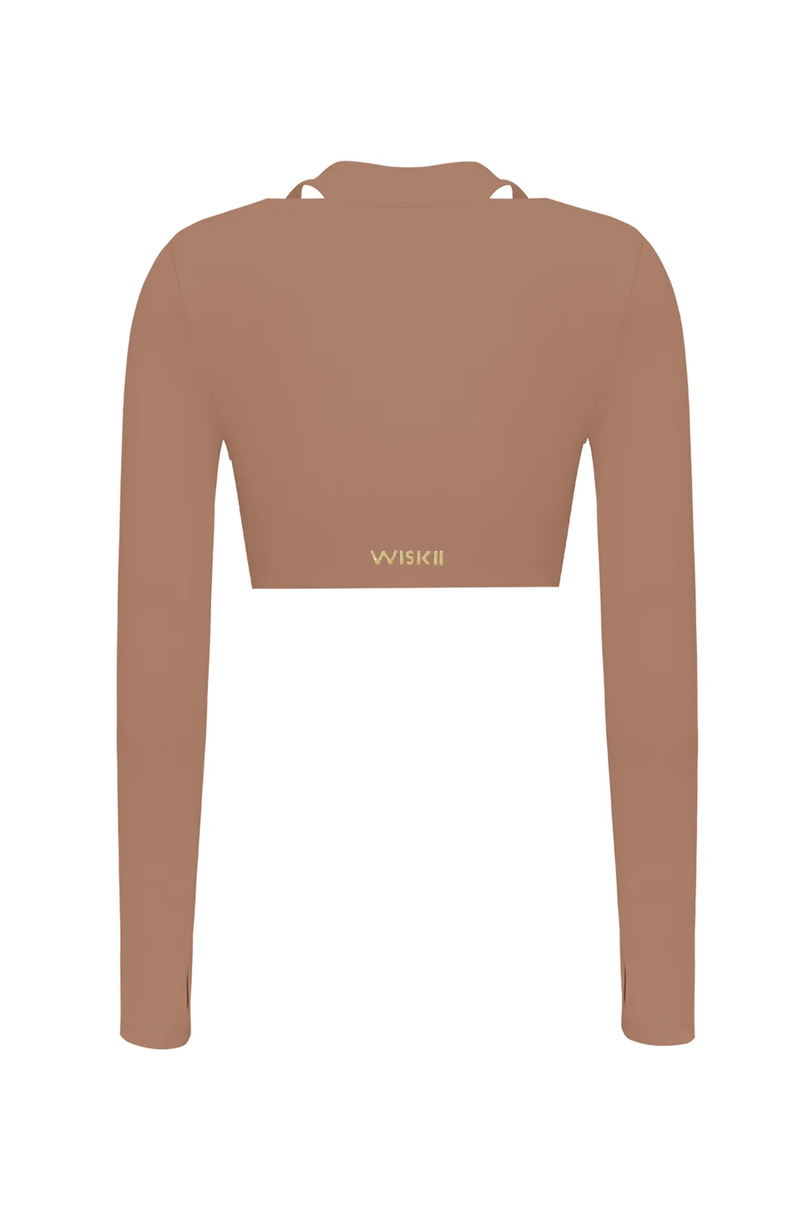 Twist-Front Shoulder Cut Crop Top - Image 49