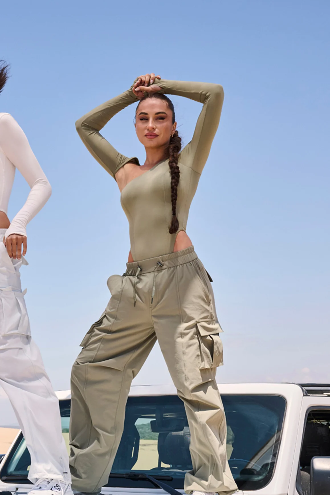 Unique Cut Long Sleeve Bodysuit - Image 16