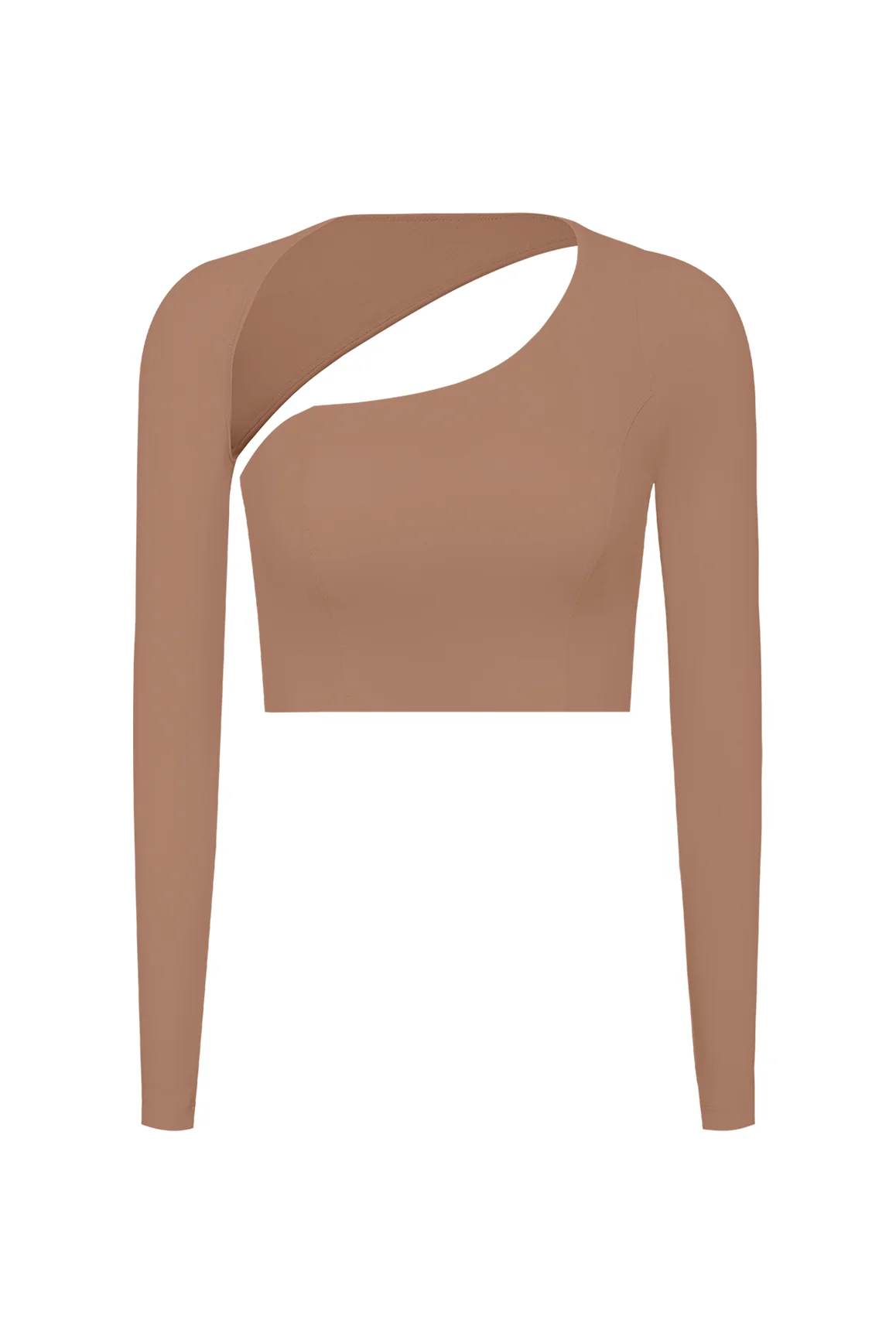 Unique Cut Long Sleeve Crop Top - Image 33
