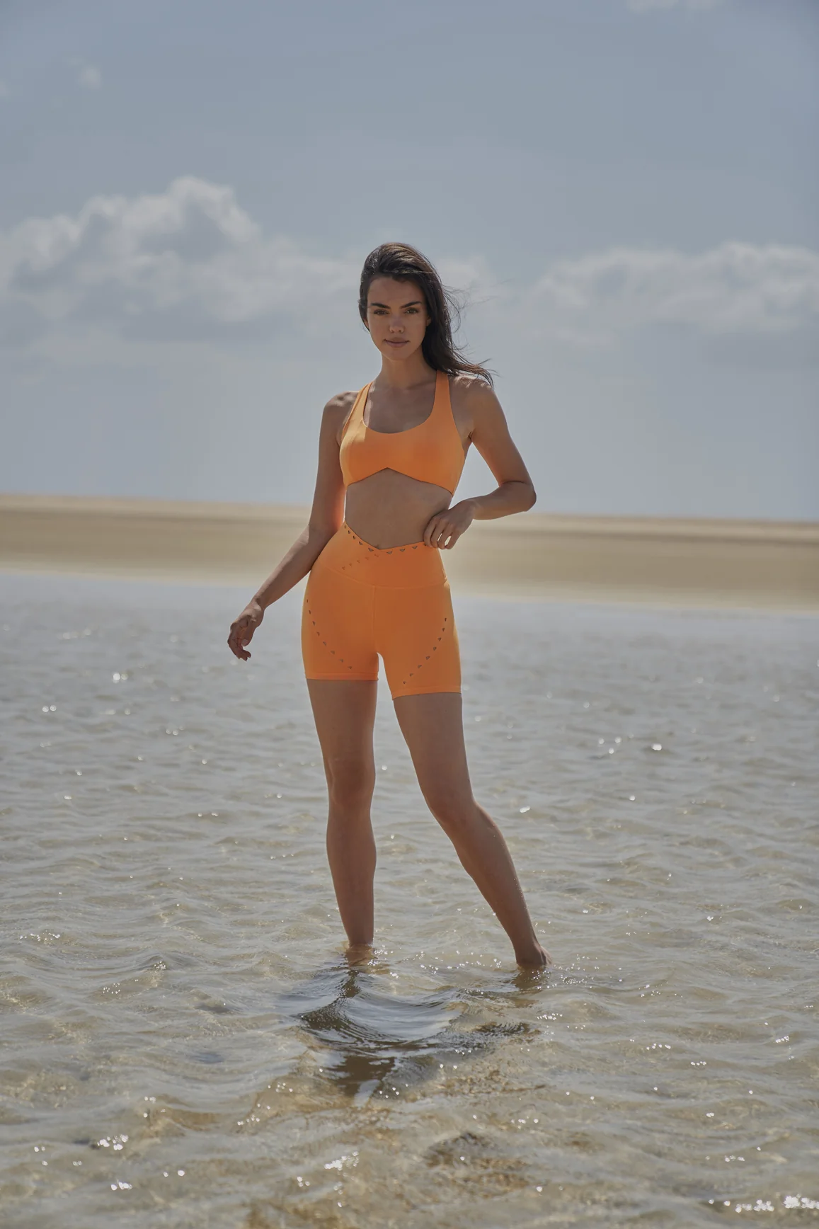 V-waist Laser Cut Sports Short - Image 18